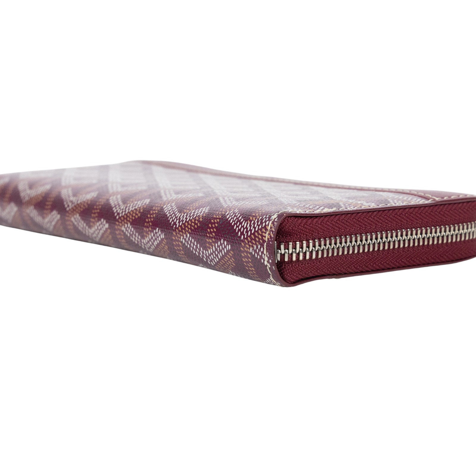 高雅德 GOYARD Matignon GM Wallet 錢包 拉鍊 長夾 MATIG2GMLTY 酒紅長夾 無附屬品