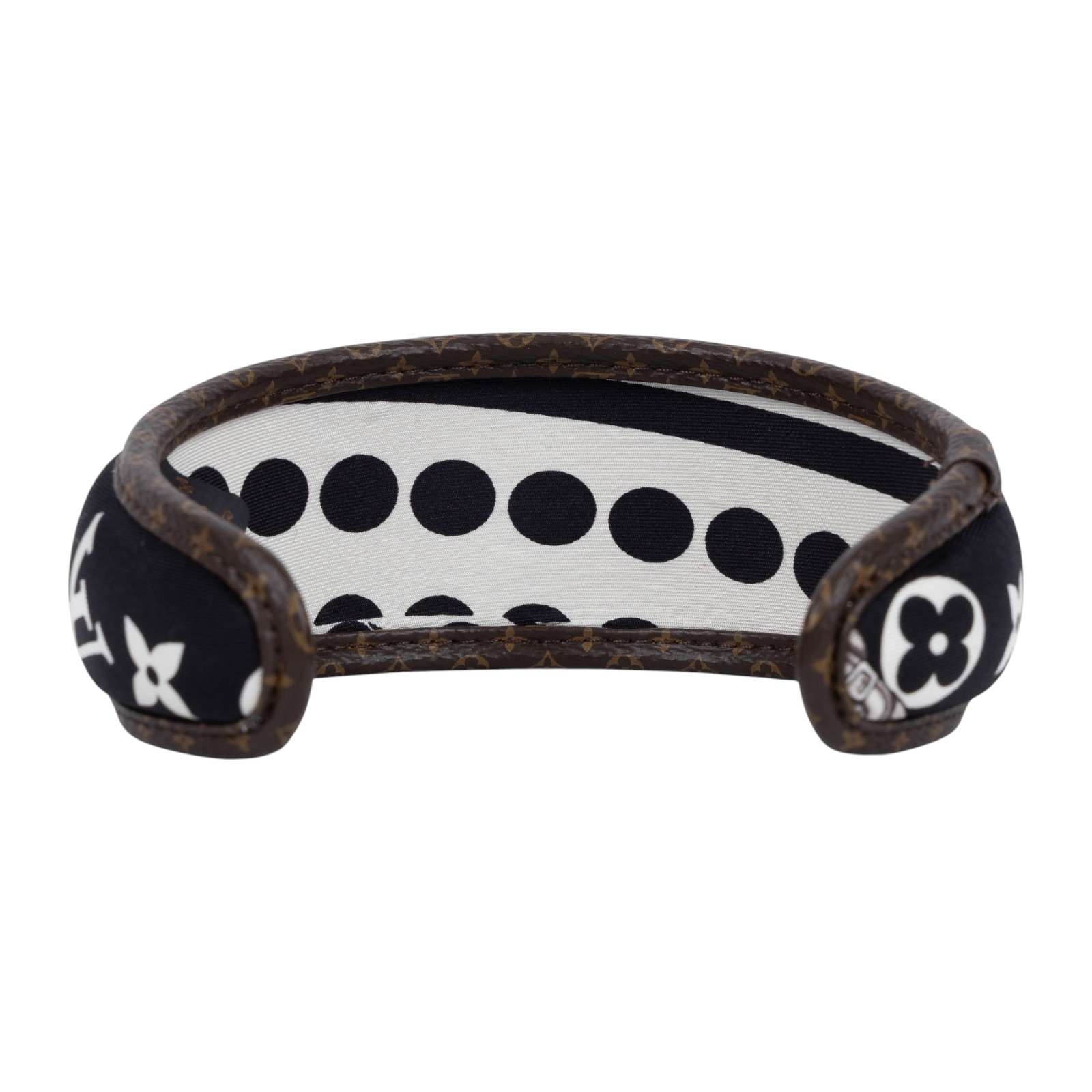 路易威登 LOUIS VUITTON 髮箍 髮飾 頭飾 M77394 黑白原花髮箍 無附屬品