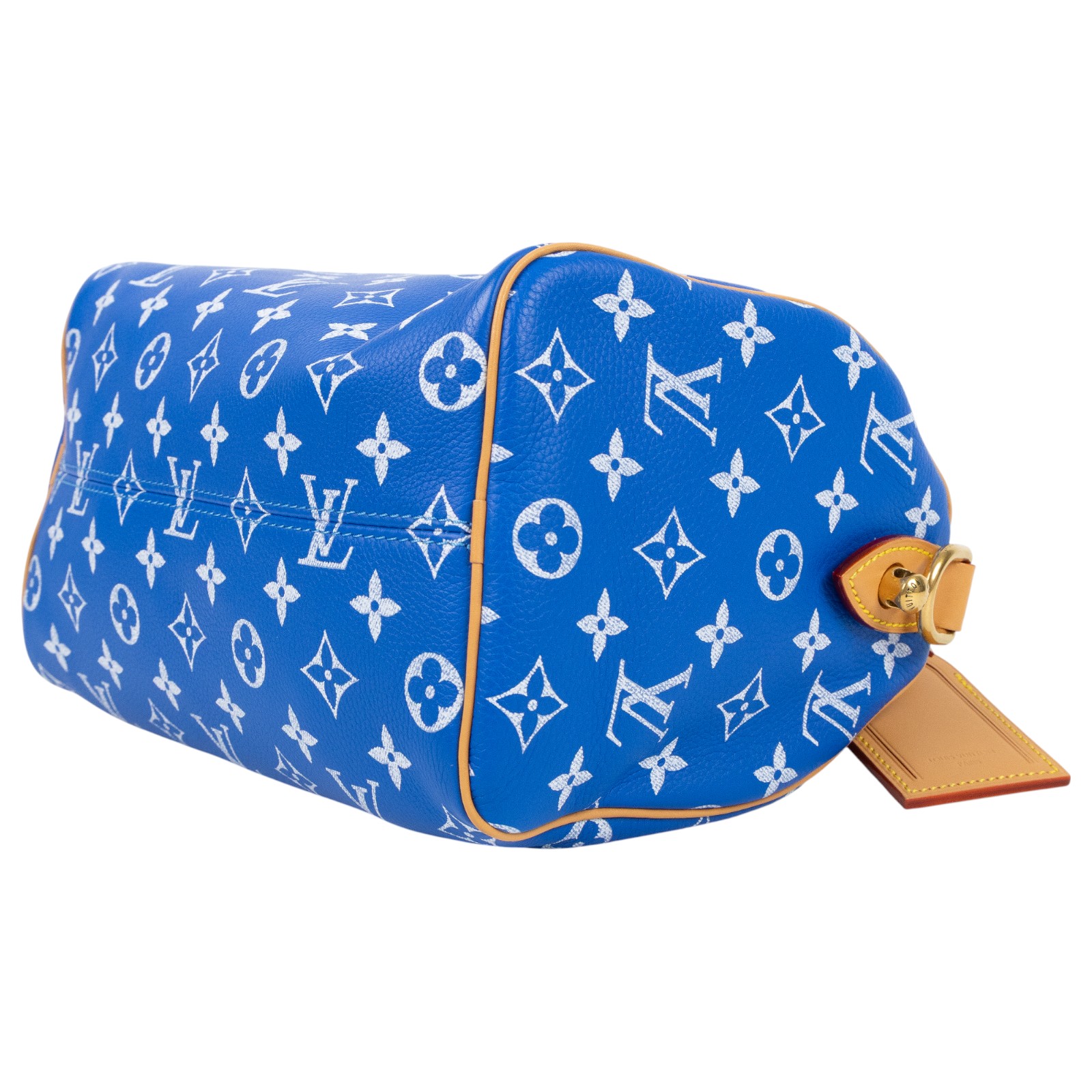 路易威登 LOUIS VUITTON Speedy P9 Bandoulière 25 波士頓包 手提包 藍色 M24424 晶片款  防塵袋/鎖組/購買證明影本