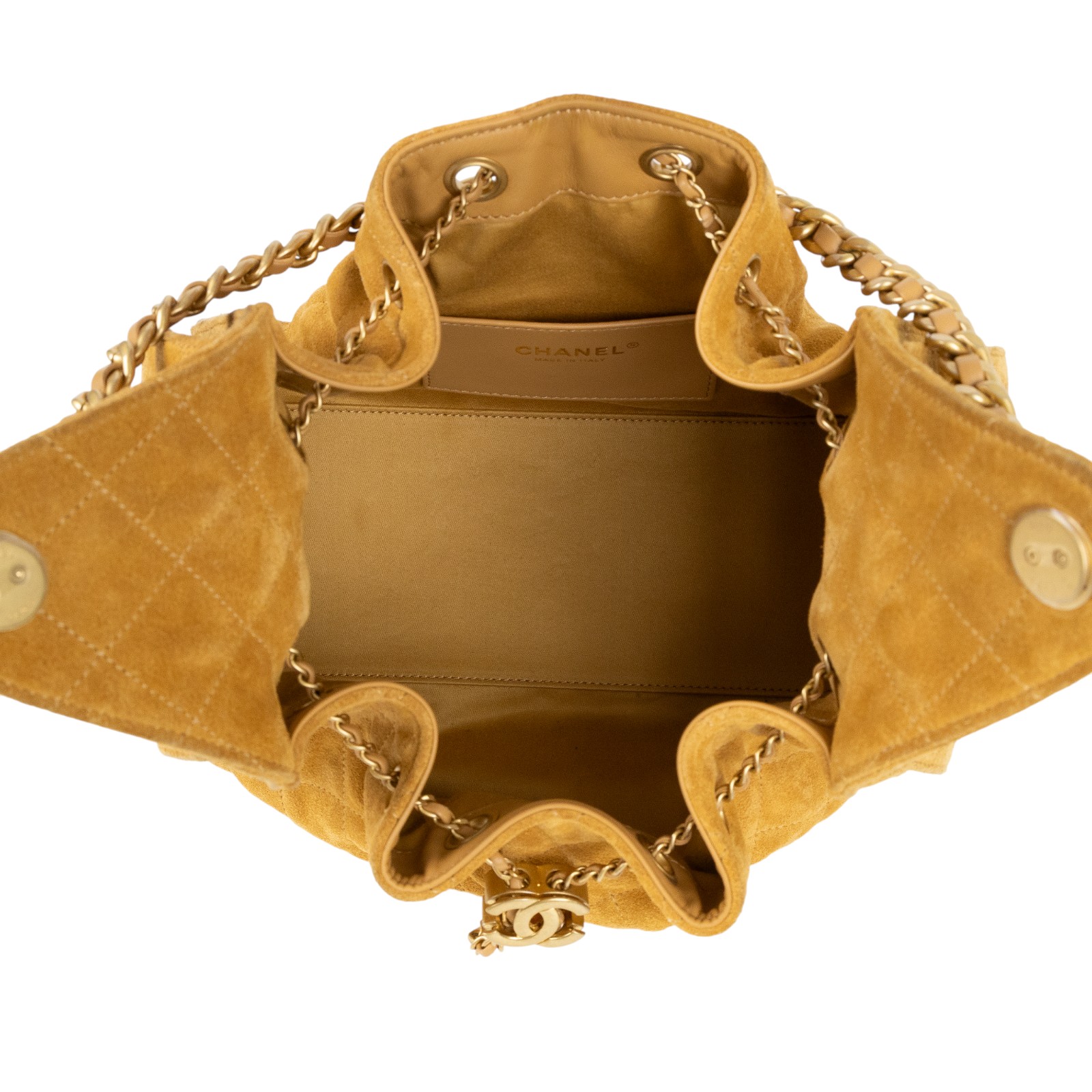 香奈兒 CHANEL 25 小型包 AS5293 B18799 晶片款 焦糖麂皮25包 小號 原廠盒子/防塵袋/購買證明