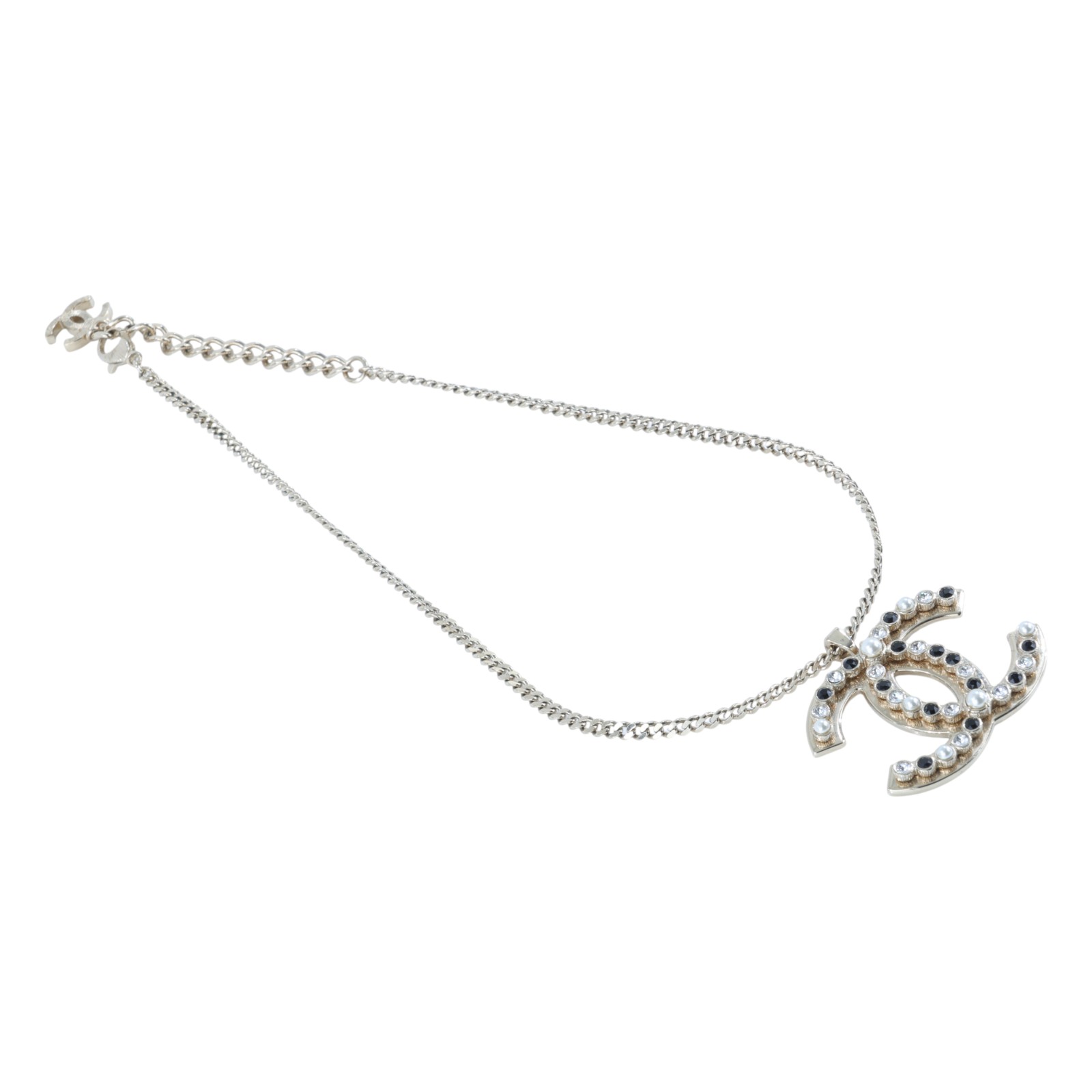 香奈兒 CHANEL CC LOGO 項鍊 5176811709190B23K 大雙C項鍊 原廠盒子/內襯