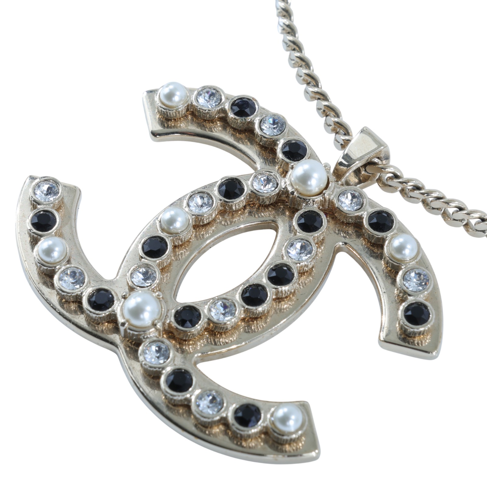 香奈兒 CHANEL CC LOGO 項鍊 5176811709190B23K 大雙C項鍊 原廠盒子/內襯