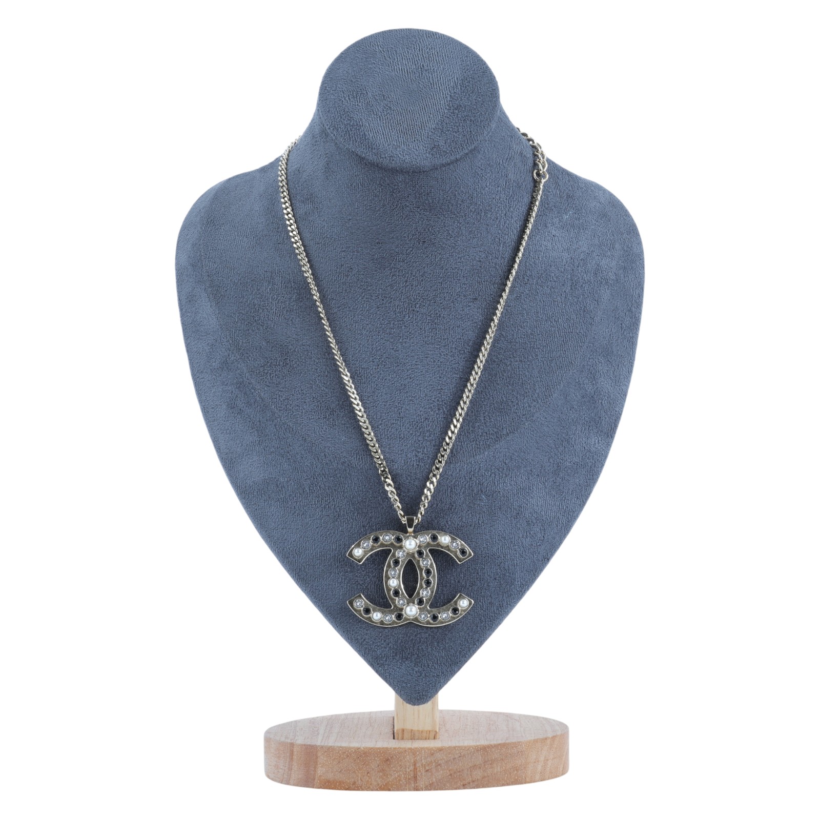 香奈兒 CHANEL CC LOGO 項鍊 5176811709190B23K 大雙C項鍊 原廠盒子/內襯