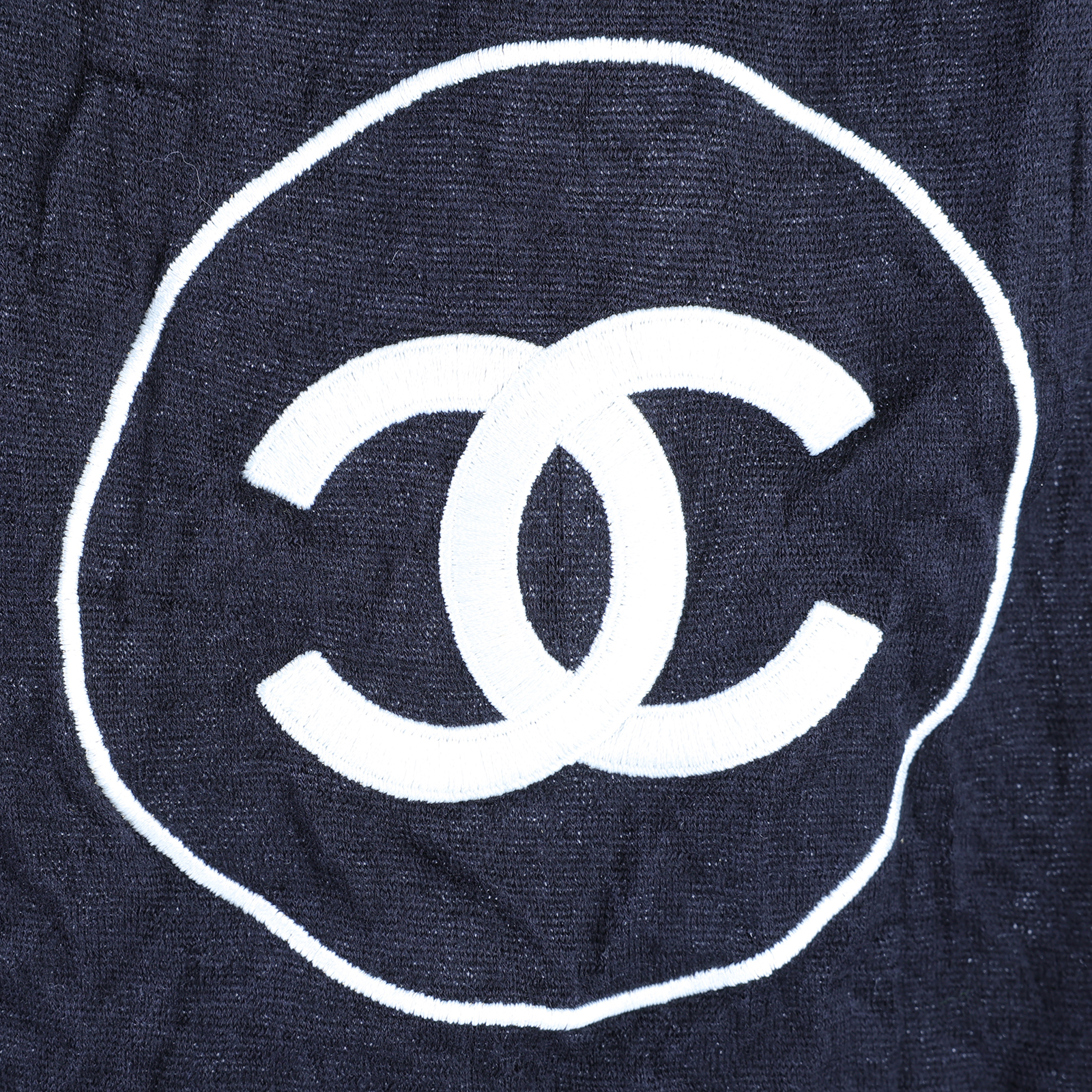 香奈兒 CHANEL CC LOGO 披肩 圍巾  黑雙C圍巾 無附屬品