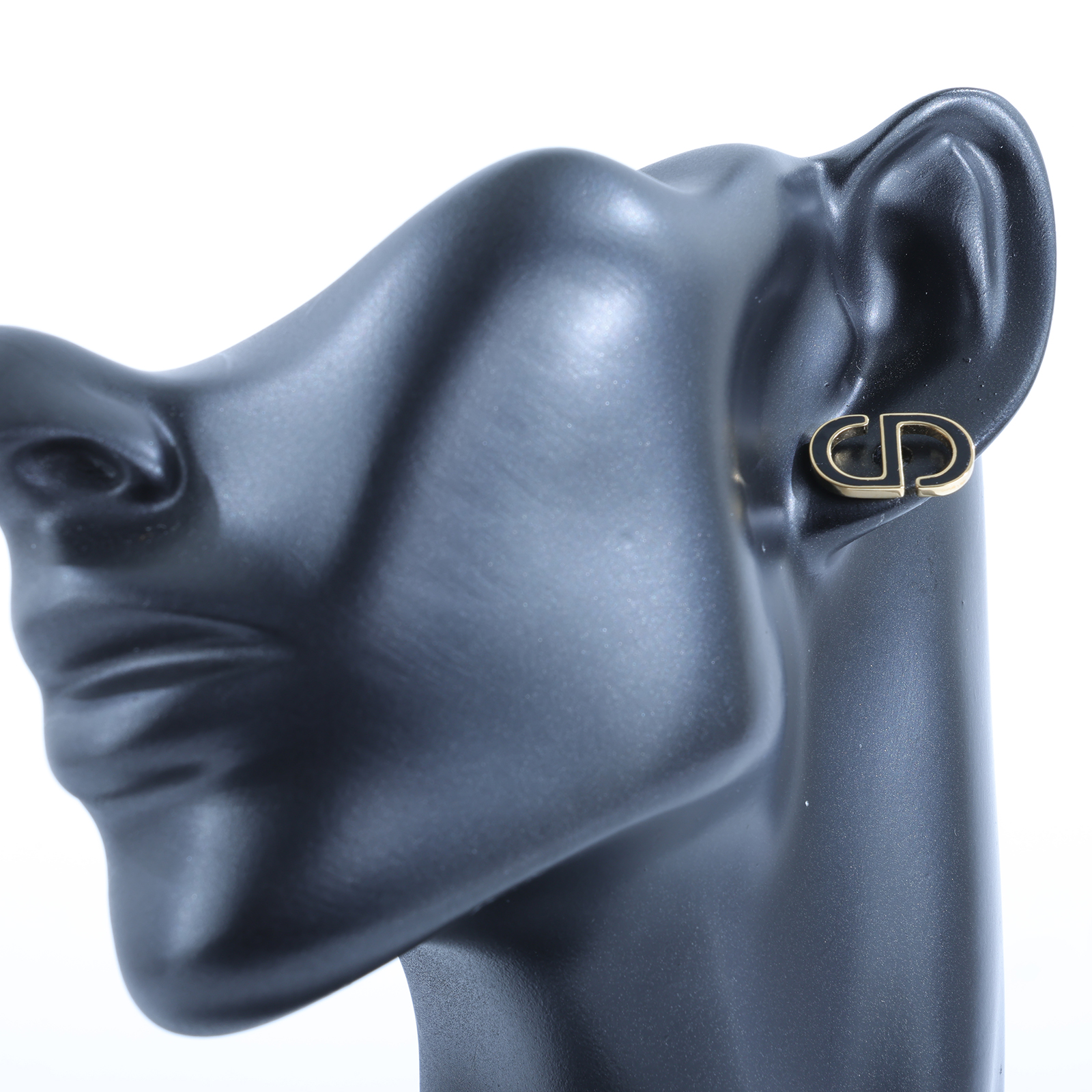 迪奧 CHRISTIAN DIOR Petit CD 耳針耳環 E2810WOMLQ_D307 金色CD耳環 防塵袋