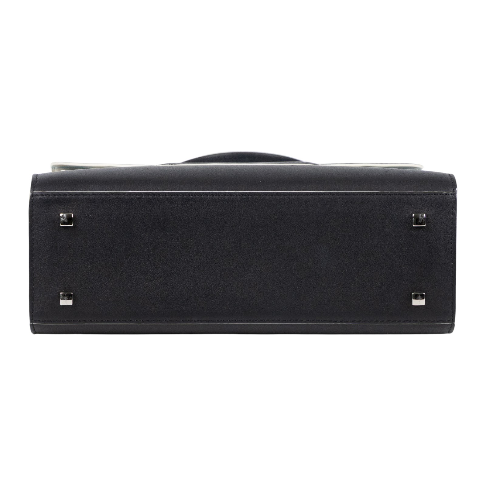 德爾沃 DELVAUX  Tempete MM 手提包 AA0611AMF099ZPA 黑TEMPETE MM 原廠盒子/防塵袋/背帶