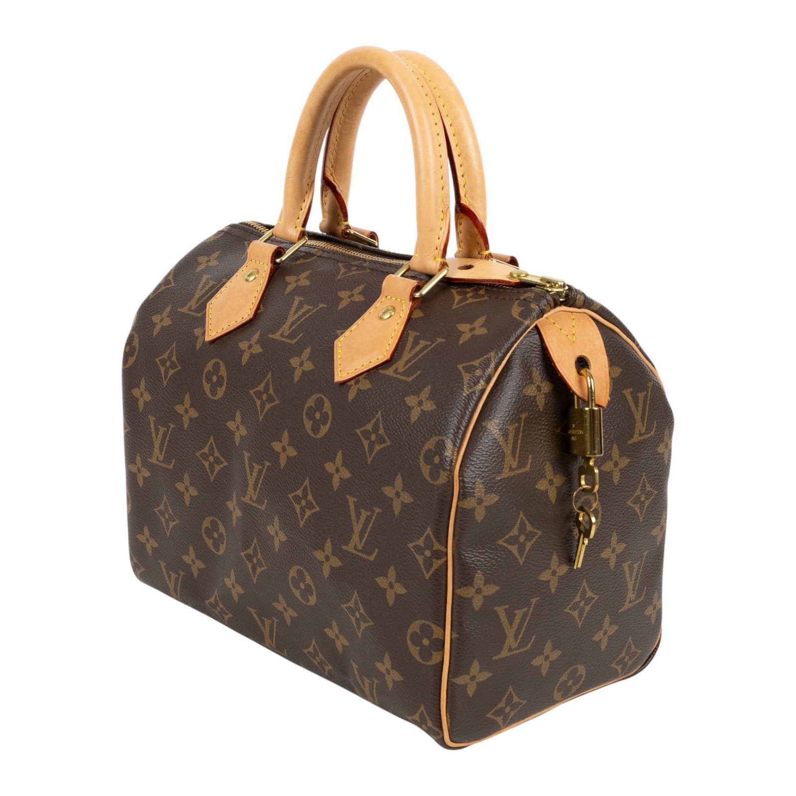 路易威登 LOUIS VUITTON Speedy 25 手提波士頓包 經典帆布 M41528 原花SPEEDY 25 防塵袋/鎖組