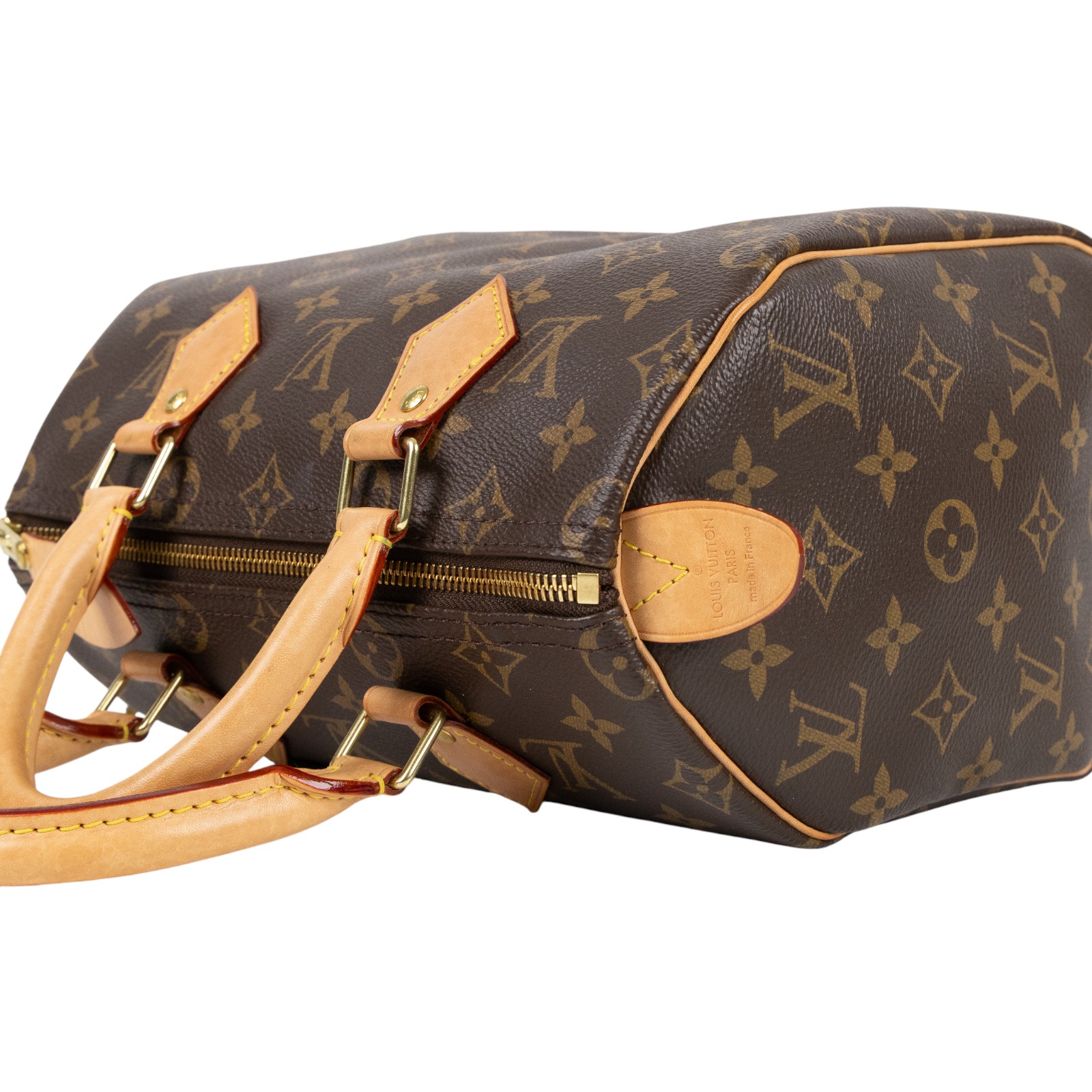 路易威登 LOUIS VUITTON Speedy 25 手提波士頓包 經典帆布 M41528 原花SPEEDY 25 防塵袋/鎖組