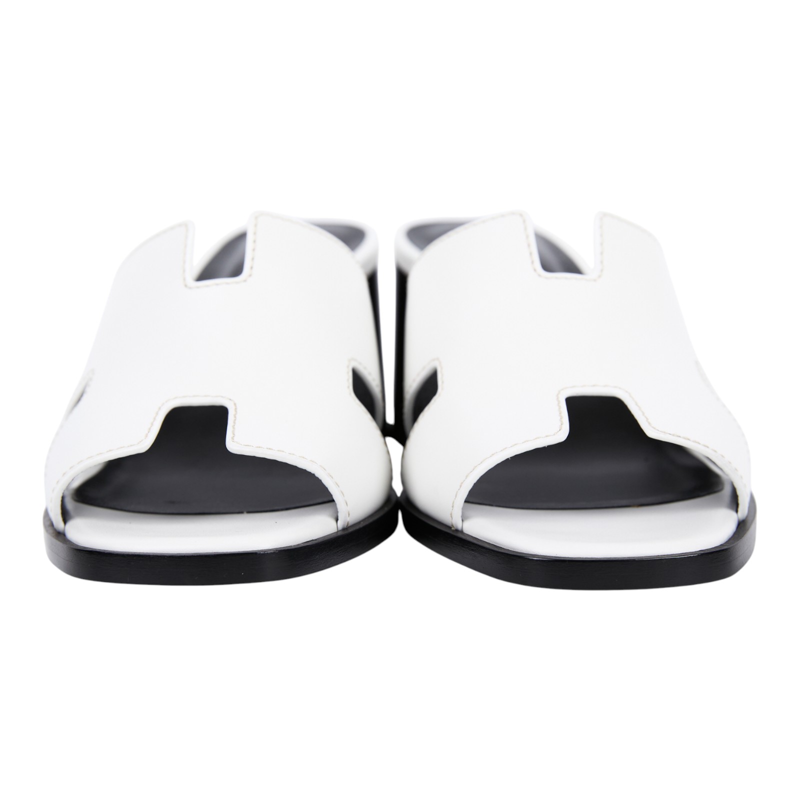 愛馬仕 Hermes Helia 60 涼鞋 白色 H232089Zv90365 HC232069Z H跟鞋#36.5 防塵袋