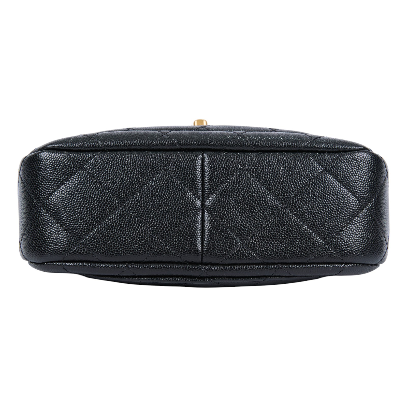 香奈兒 CHANEL CC LOGO MINI CF 口蓋包 肩背包 方胖子 AS4988 B17381 晶片款 黑金荔枝肩背包 原廠盒子/防塵袋/購買證明