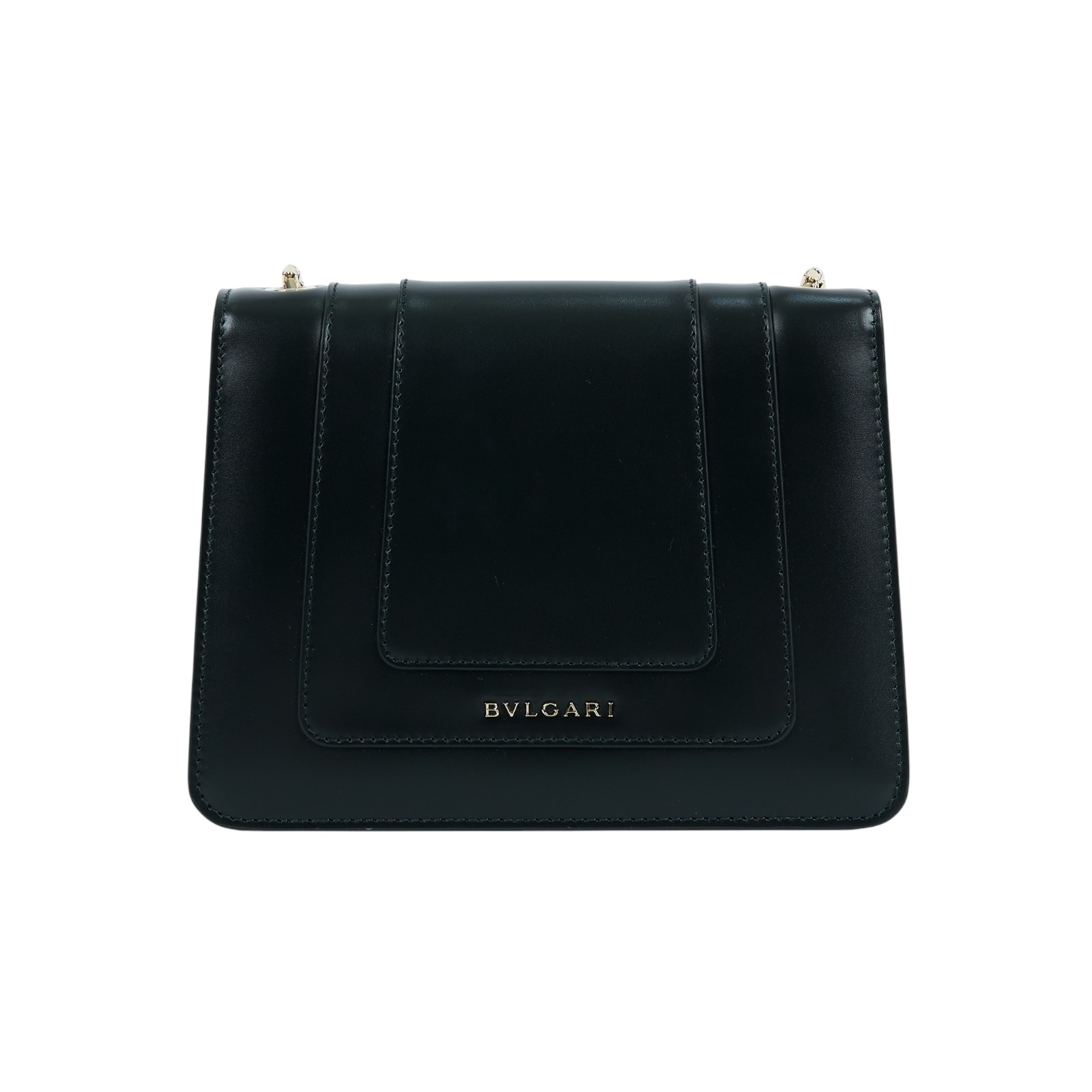 寶格麗 BVLGARI Serpenti Forever 斜挎包 黑色 34559 黑蛇頭包 防塵袋