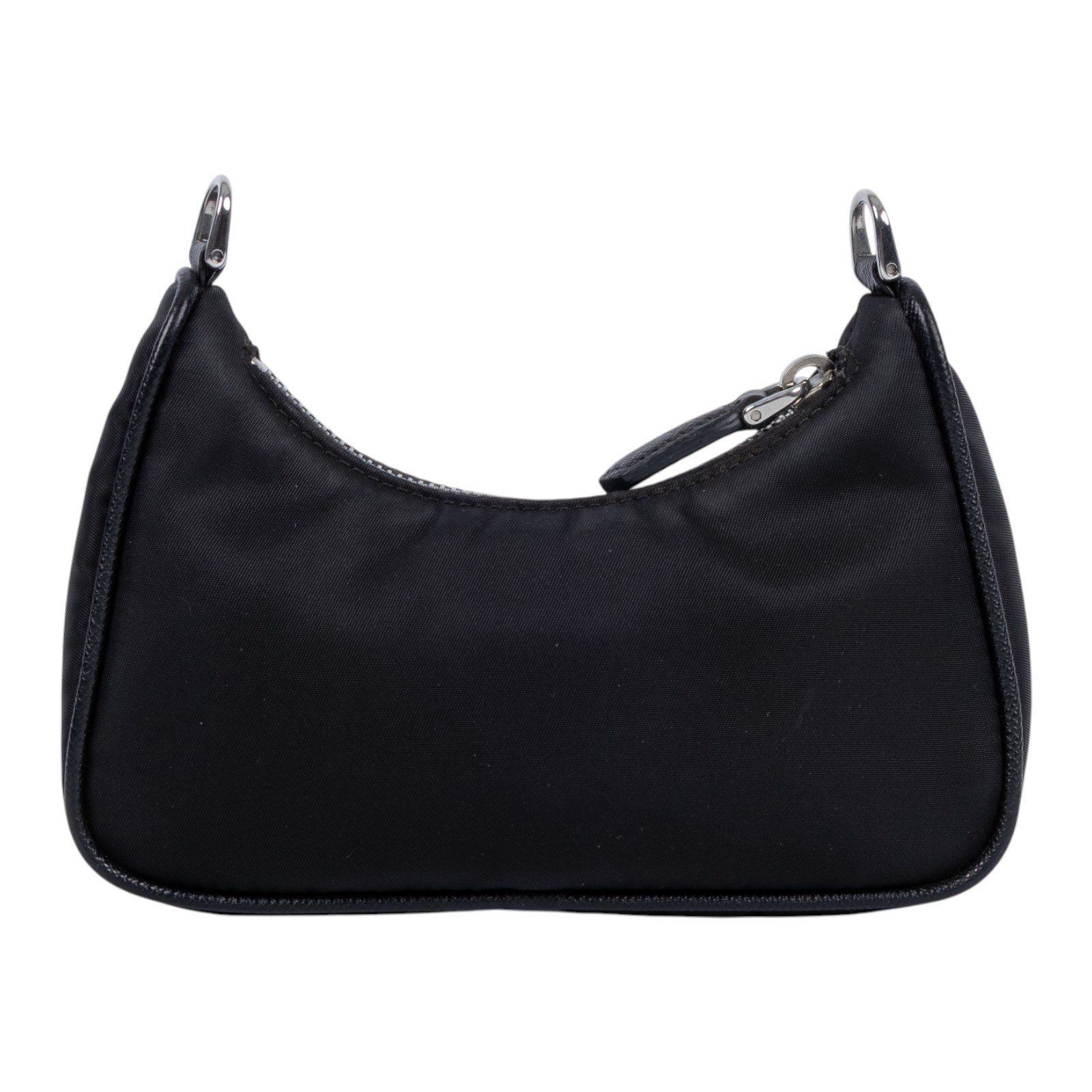 普拉達 PRADA Mini Hobo 腋下包 1TT122_064 黑mini三合一鏈條包 原廠盒子/保證卡