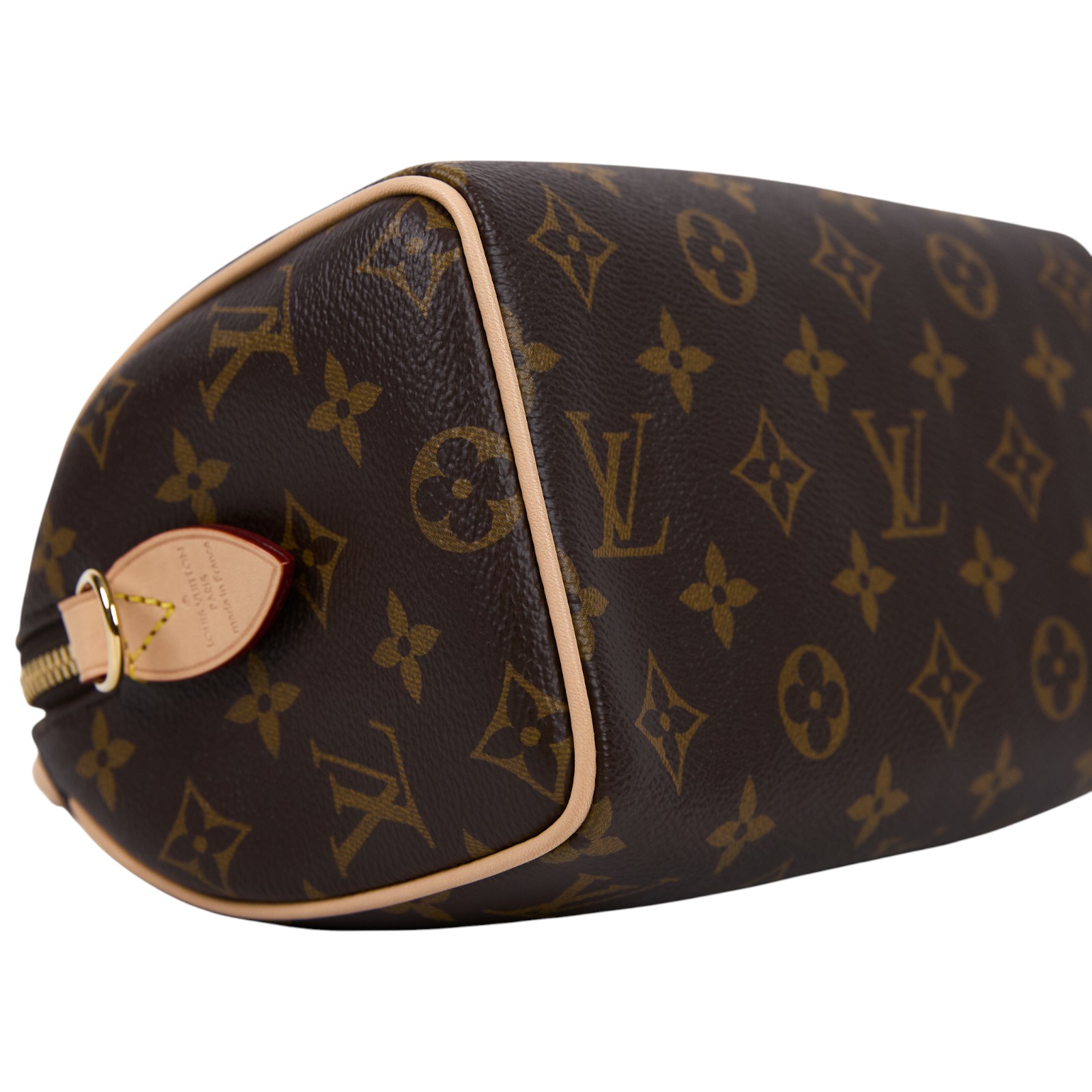 路易威登 LOUIS VUITTON Speedy Bandoulière 20 米色 帆布 手提 斜背 波士頓包 M46222 晶片款  防塵袋/購買證明/鎖組
