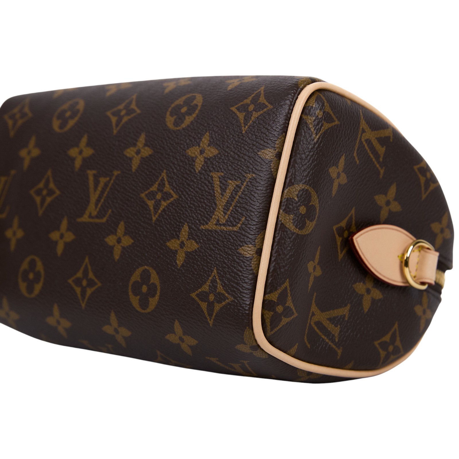 路易威登 LOUIS VUITTON Speedy Bandoulière 20 米色 帆布 手提 斜背 波士頓包 M46222 晶片款  防塵袋/購買證明/鎖組
