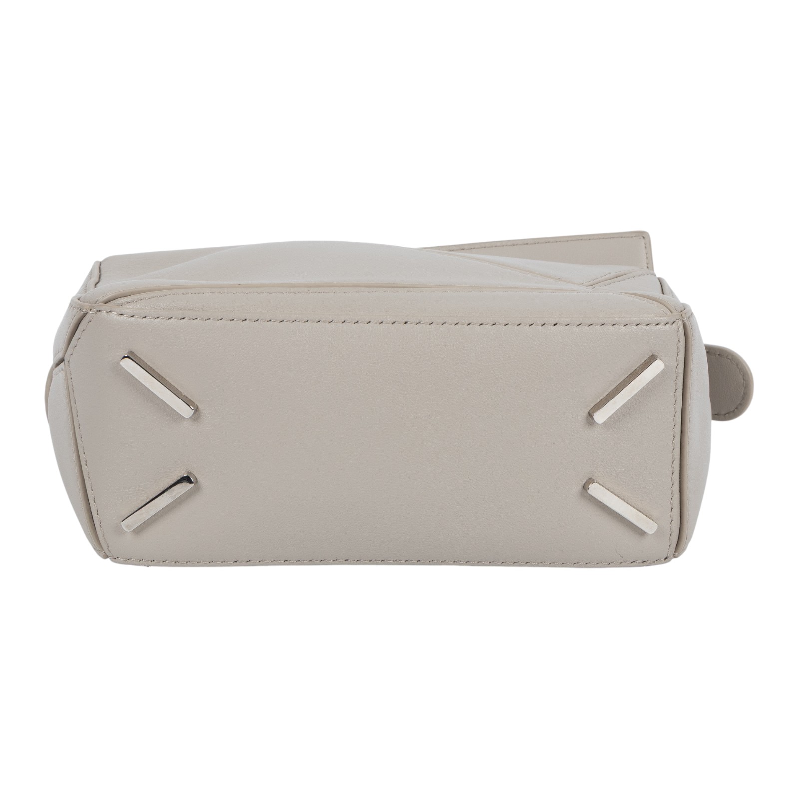 羅意威 LOEWE Puzzle mini 手提 肩背包 A510PLIX04 米灰PUZZLE MINI 原廠盒子/防塵袋/購買證明