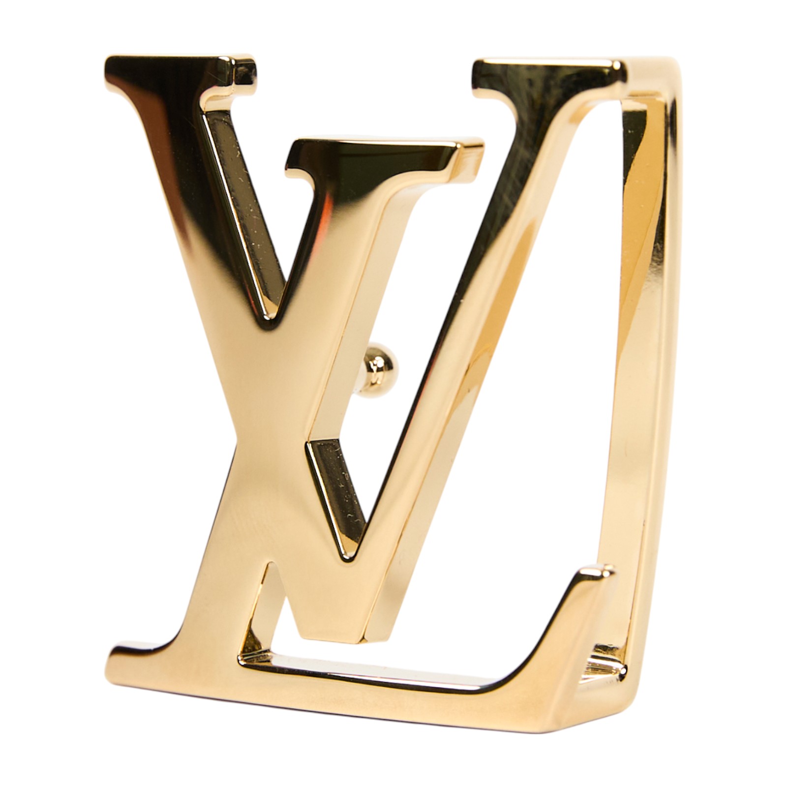 路易威登 LOUIS VUITTON LV Initials 40毫米 雙面皮帶 M9151U 黑棕雙色金釦皮帶#90/36 原廠盒子/防塵袋