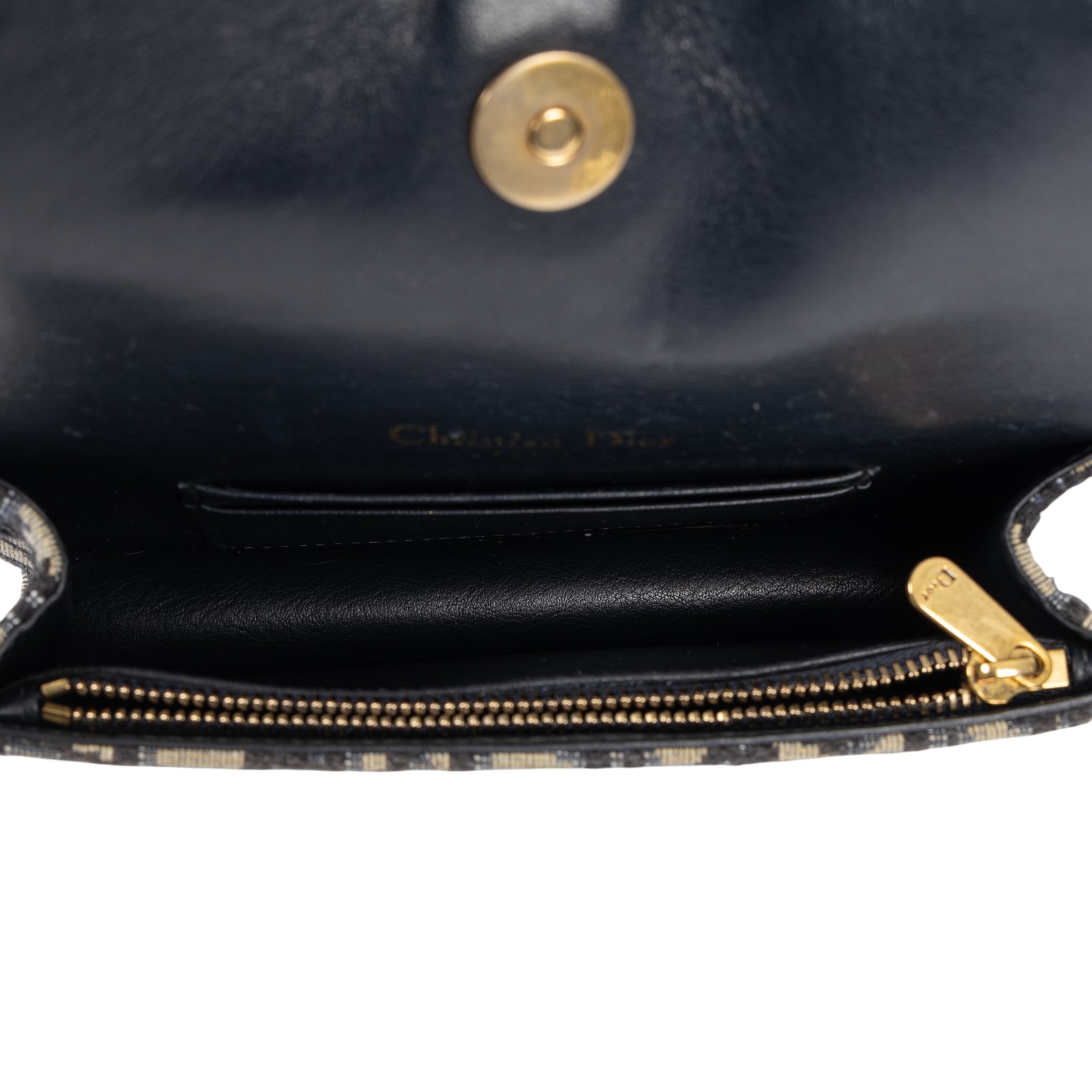 迪奧 CHRISTIAN DIOR Saddle 馬鞍 腰包 S5619CTZQ 藍緹花帆布SADDLE馬鞍腰包 無附屬品