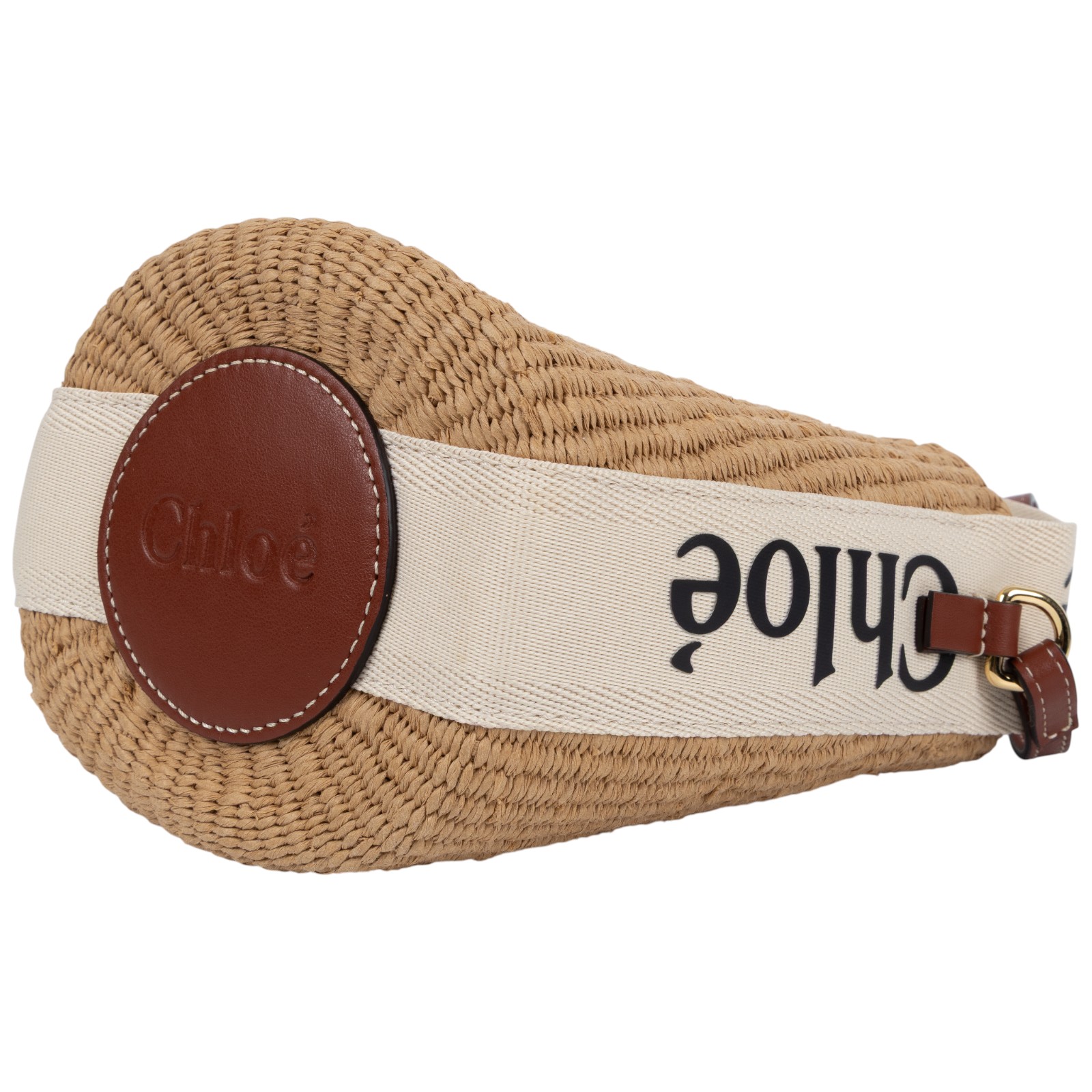 蔻依 CHLOE Woody Small 手提包  草編WOODY水桶包 防塵袋