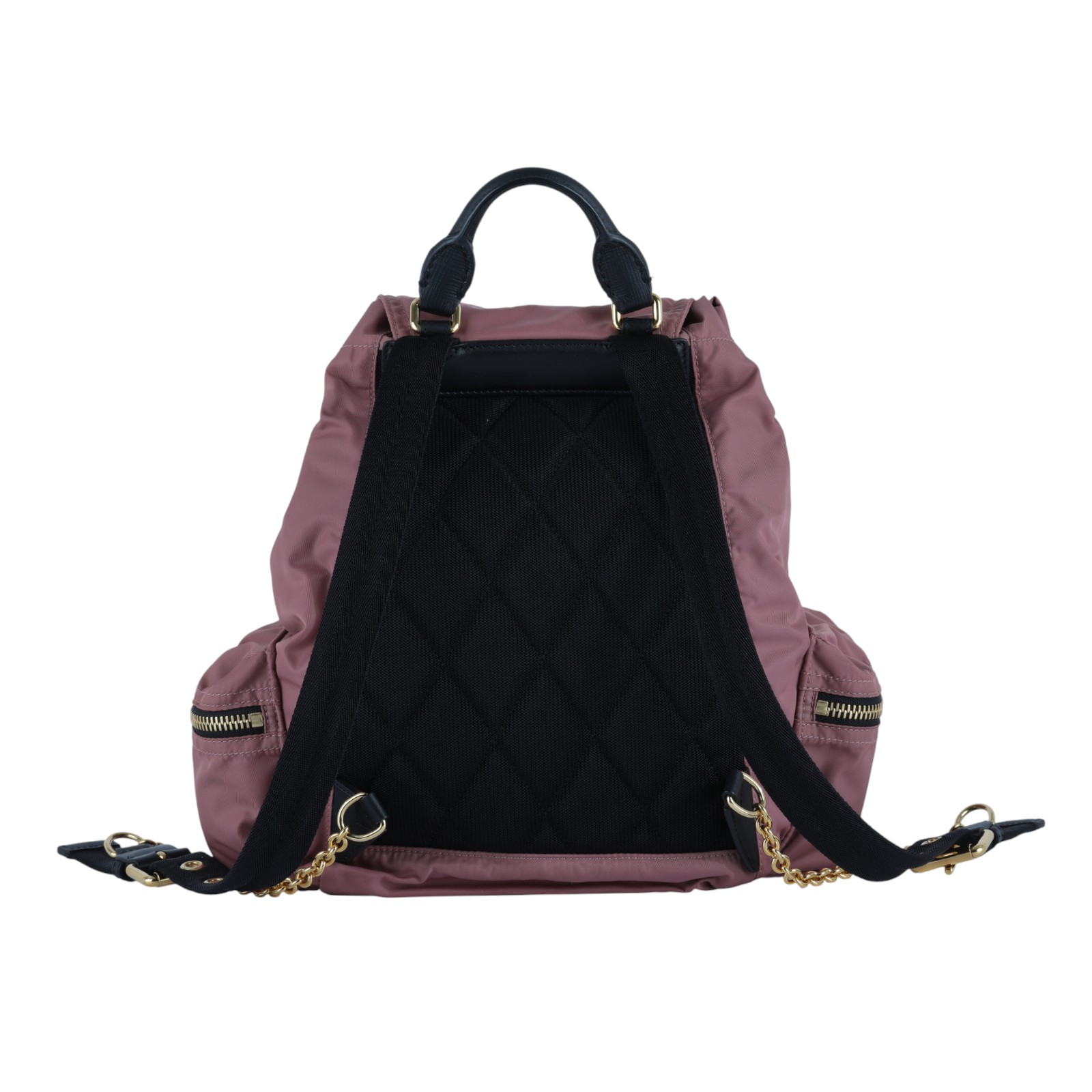 博柏利 BURBERRY Aviator Rucksack 後背包 40209591 藕粉尼龍後背包 防塵袋