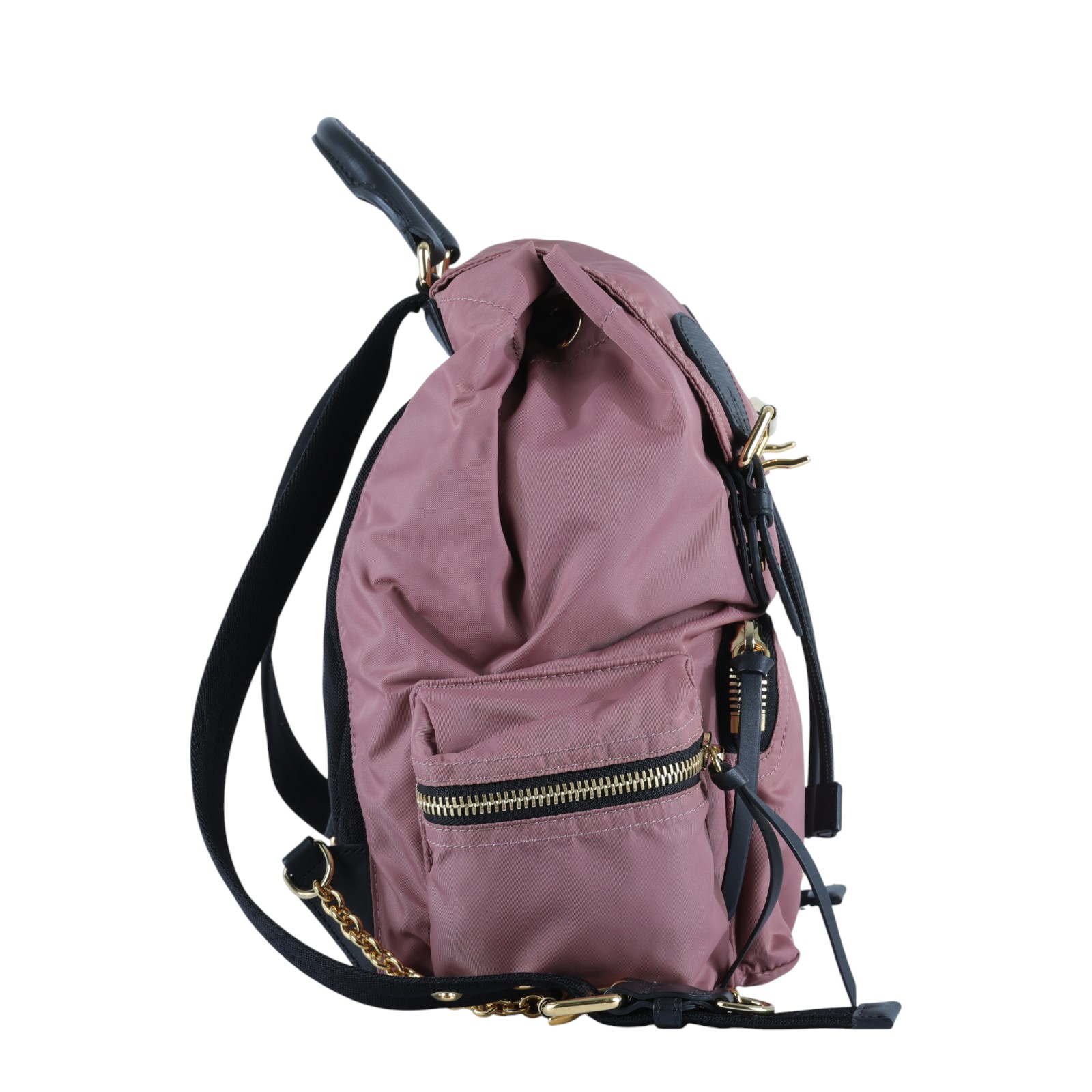 博柏利 BURBERRY Aviator Rucksack 後背包 40209591 藕粉尼龍後背包 防塵袋