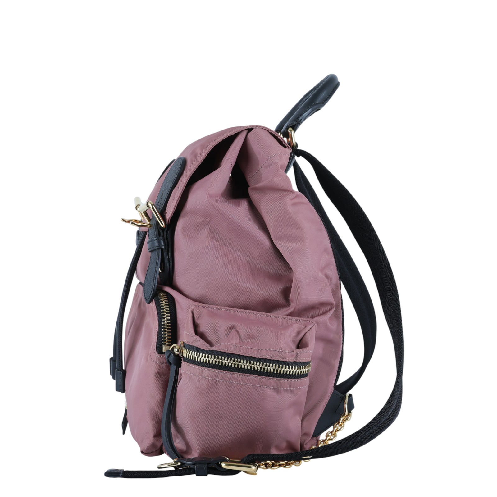 博柏利 BURBERRY Aviator Rucksack 後背包 40209591 藕粉尼龍後背包 防塵袋