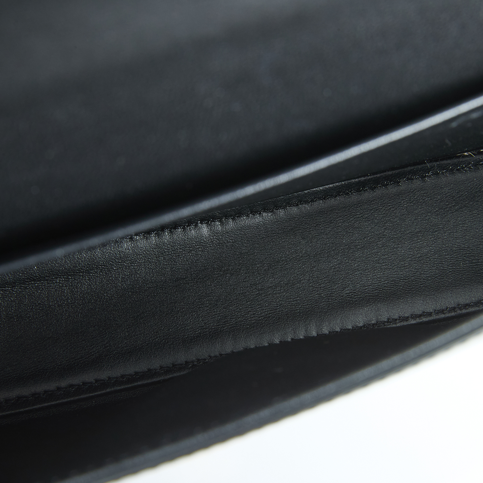 思琳 CELINE Cuir Triomphe 亮面牛皮革 飾鍊 肩背包 199243BF4 黑CUIR TRIOMPHE 防塵袋