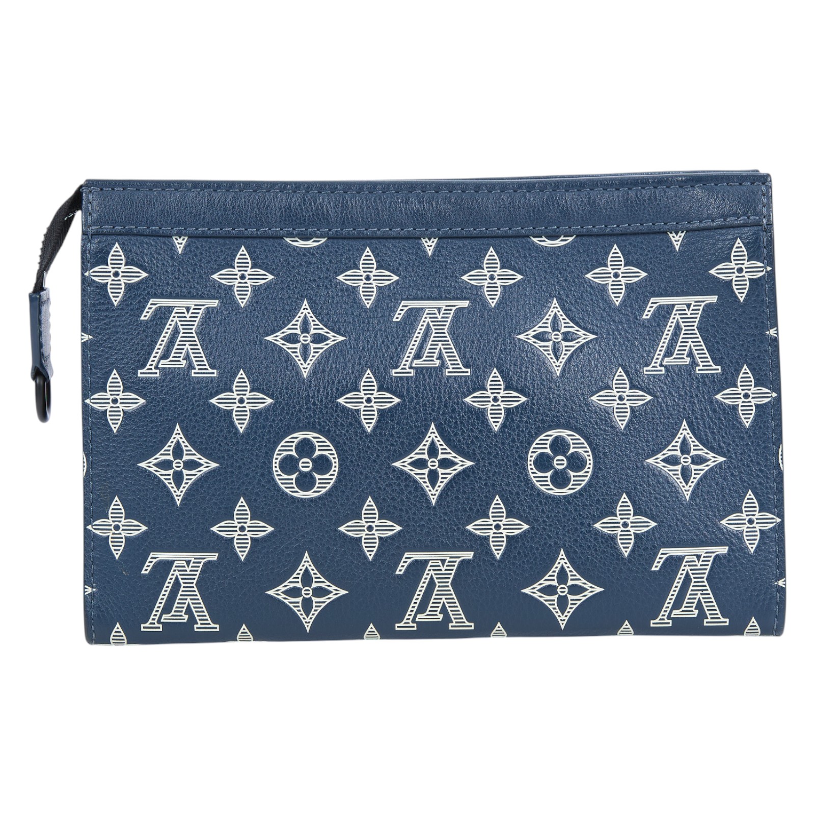 路易威登 LOUIS VUITTON Gaston 可穿戴式錢包 M83384 晶片款 深藍GASTON SHADOW 防塵袋/背帶/內袋