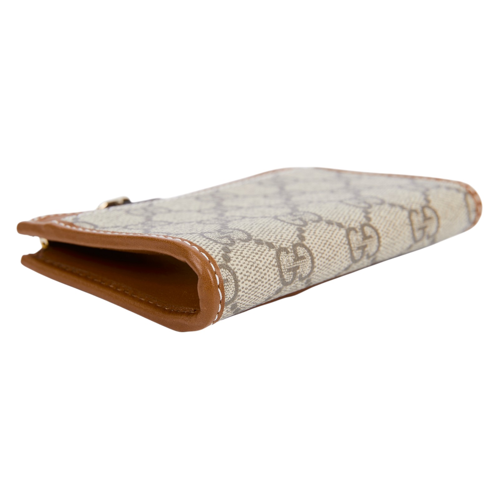 古馳 GUCCI GG Emblem 拉鍊卡包 821804 FAD6L 焦糖GG Emblem拉鍊卡夾 原廠盒子/防塵袋/購買證明