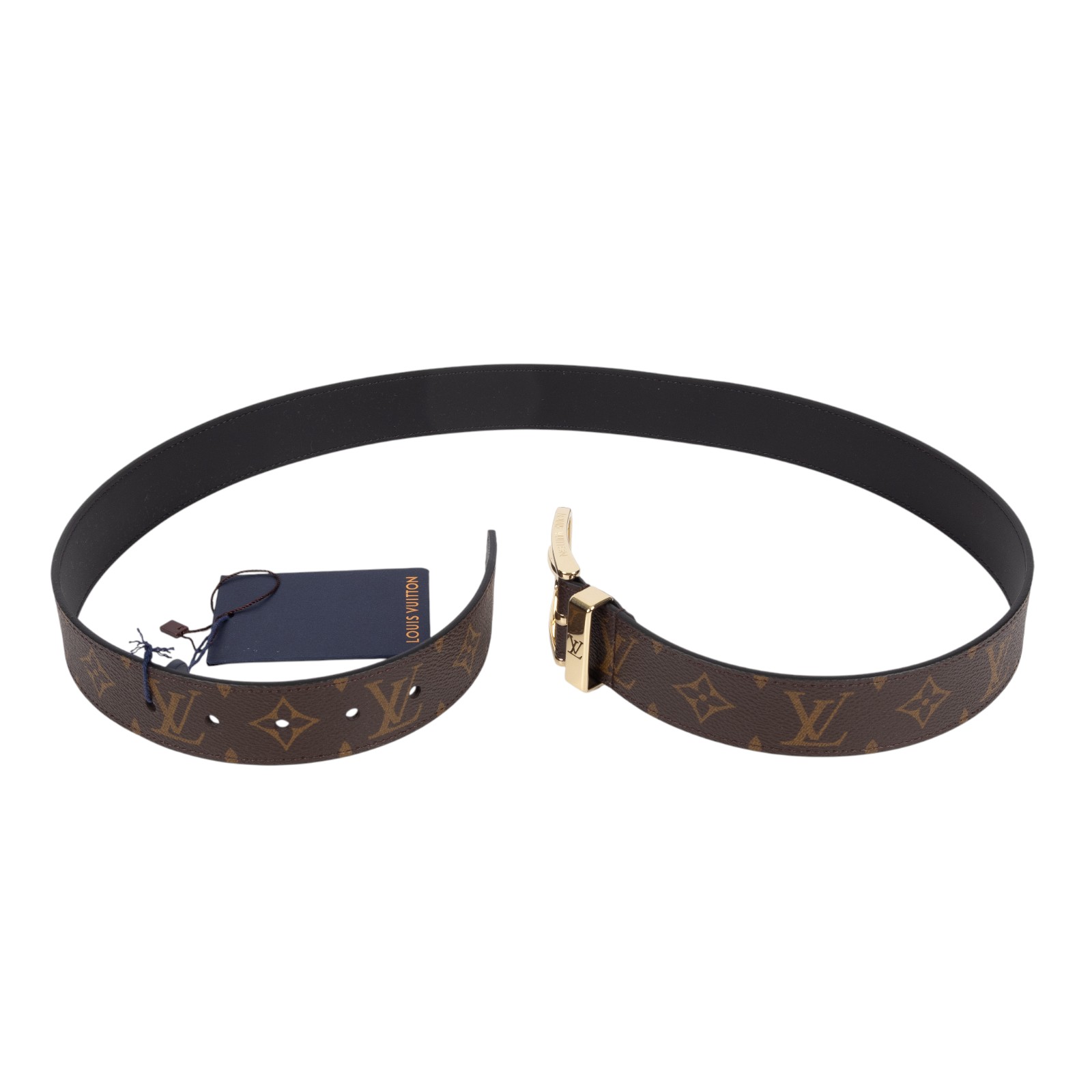 路易威登 LOUIS VUITTON Pont Neuf Monogram 雙面皮帶 M4584 PONT NEUF MONOGRAM皮帶 防塵袋