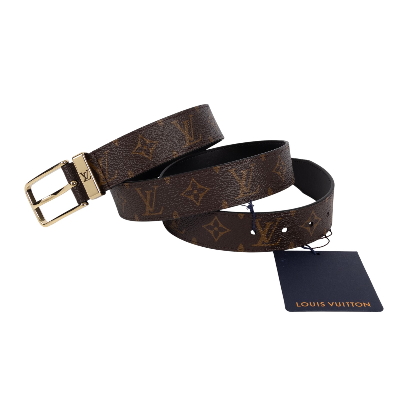 路易威登 LOUIS VUITTON Pont Neuf Monogram 雙面皮帶 M4584 PONT NEUF MONOGRAM皮帶 防塵袋