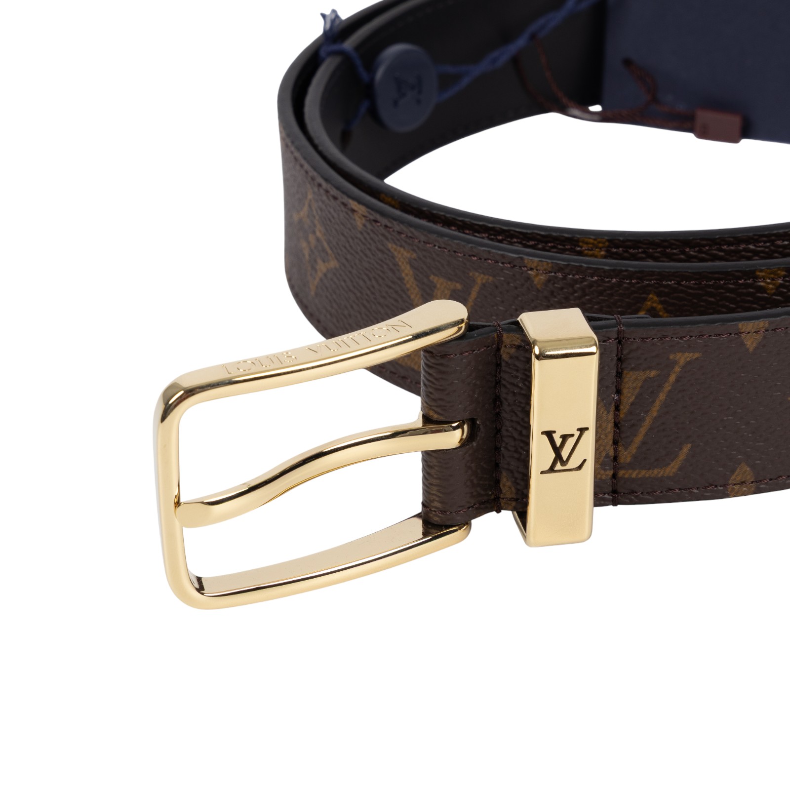路易威登 LOUIS VUITTON Pont Neuf Monogram 雙面皮帶 M4584 PONT NEUF MONOGRAM皮帶 防塵袋