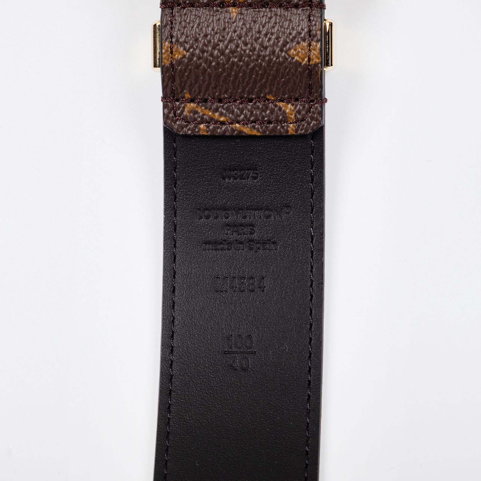 路易威登 LOUIS VUITTON Pont Neuf Monogram 雙面皮帶 M4584 PONT NEUF MONOGRAM皮帶 防塵袋