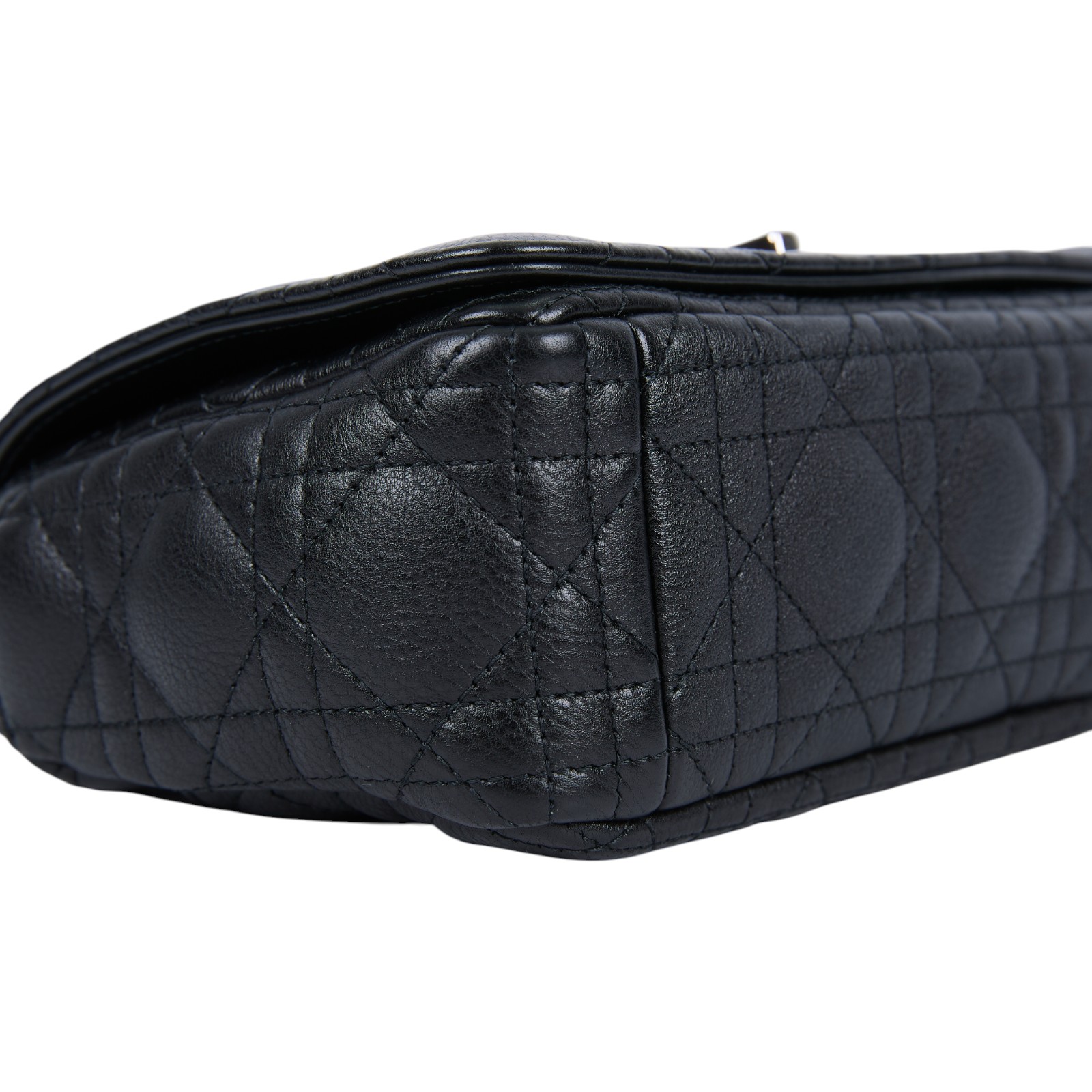 迪奧 CHRISTIAN DIOR Caro 小牛皮 小型包款 M9241PWHC 黑銀CARO 小號 原廠盒子/防塵袋/購買證明/保證卡