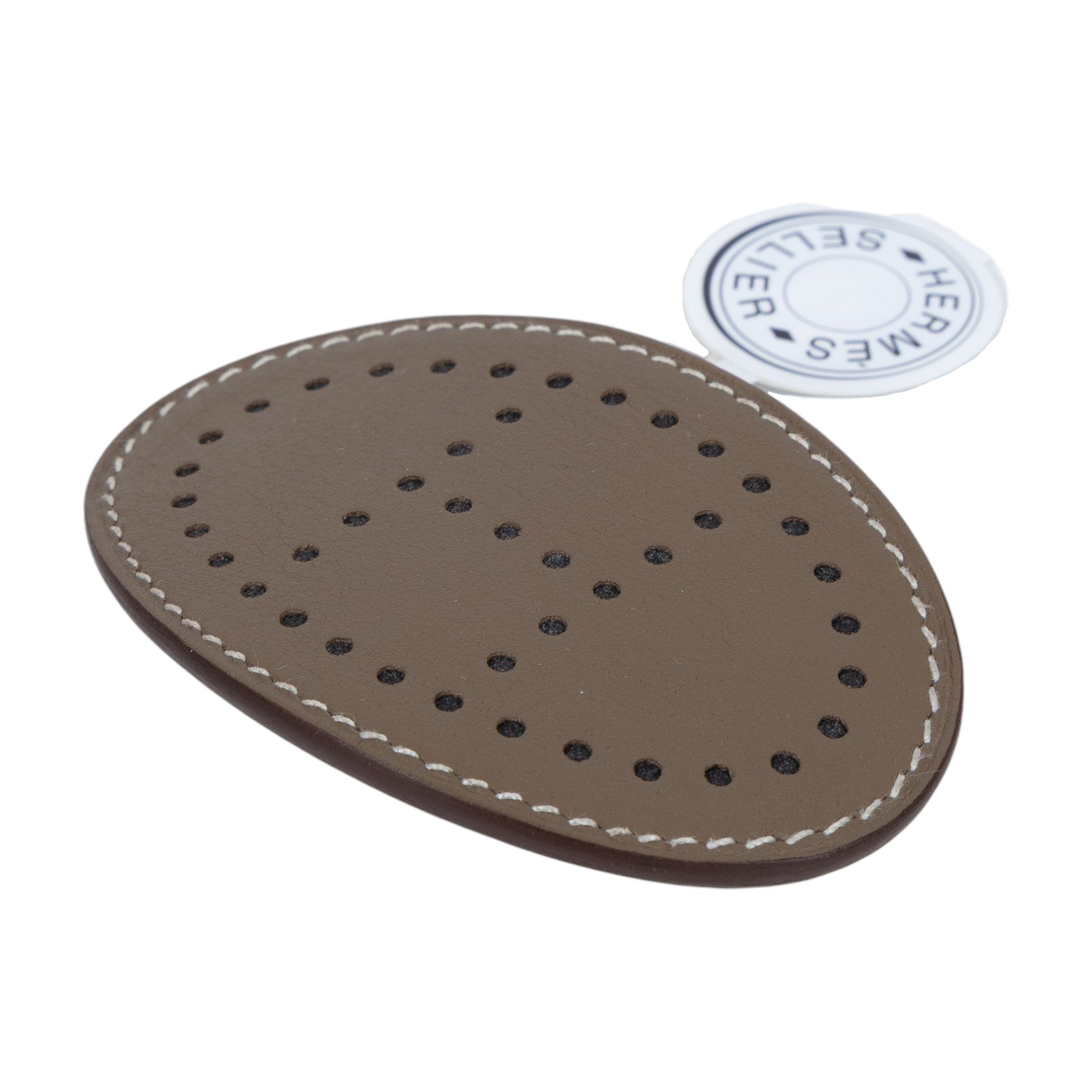 愛馬仕 Hermes Evelyne PM 髮夾 大象灰 H241001Gv18TU H241001G 大象灰EVELYNE髮夾 原廠盒子/防塵袋