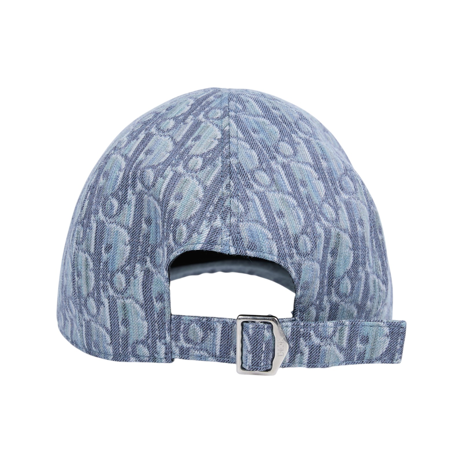 迪奧 CHRISTIAN DIOR 棒球帽 593C913A3016_M 藍緹花帆布棒球帽 防塵袋