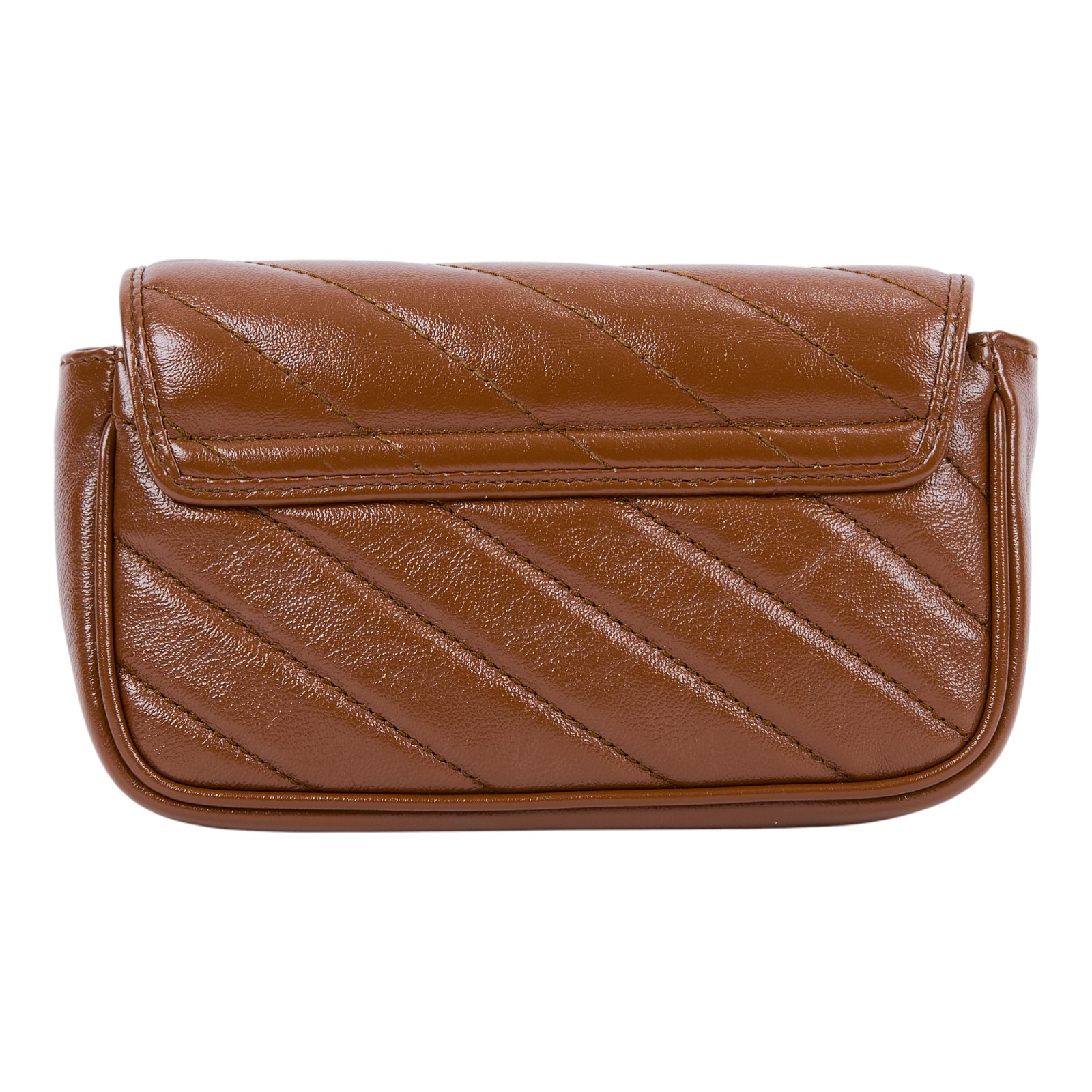 古馳 GUCCI GG Mormont 絎縫 超迷你袋 476433 DTDCT 焦糖MARMONT MINI 原廠盒子/防塵袋/購買證明