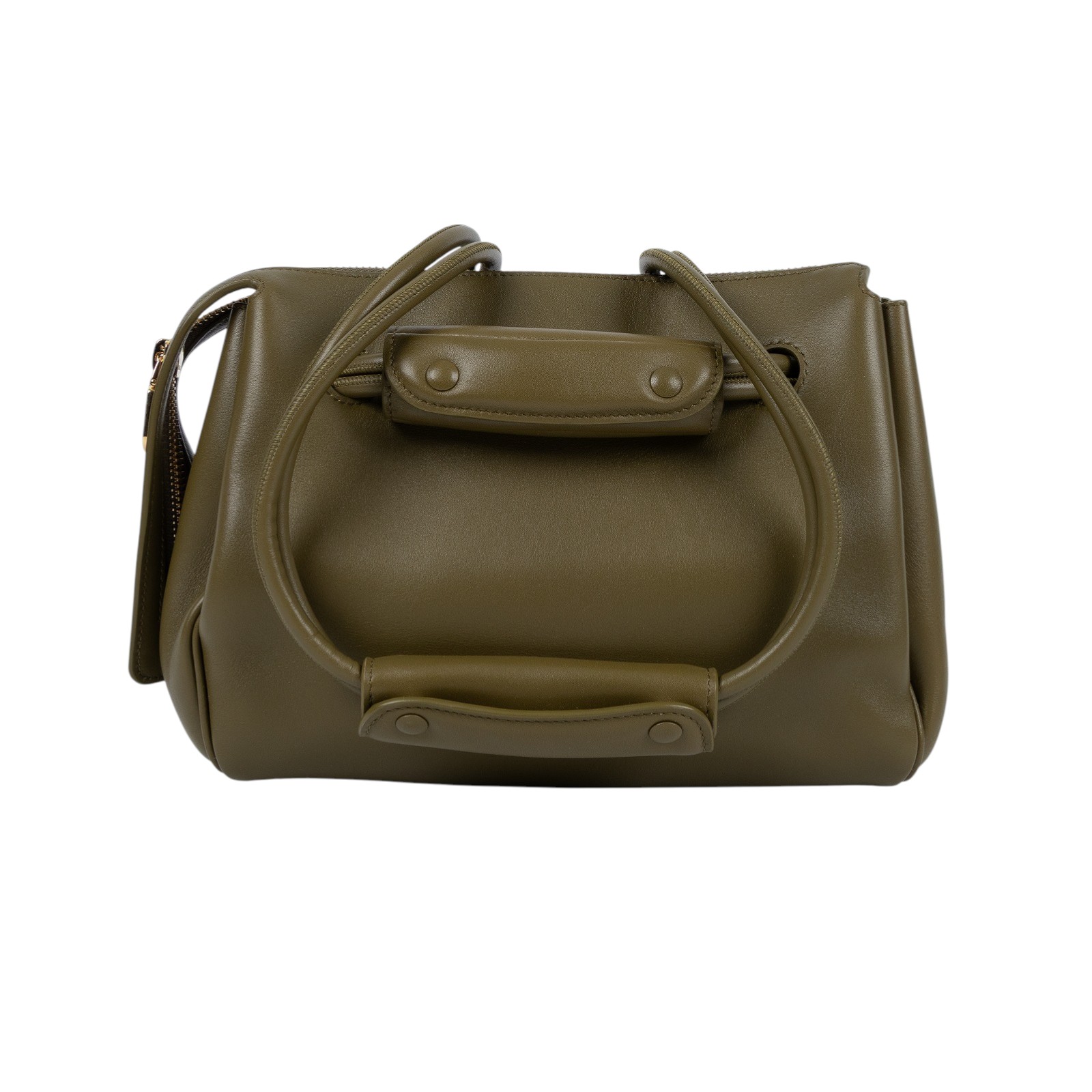 羅意威 LOEWE Madrid 柔軟小牛皮 包款 中型 AANBAB1X01 綠MADRID SMALL 防塵袋/背帶