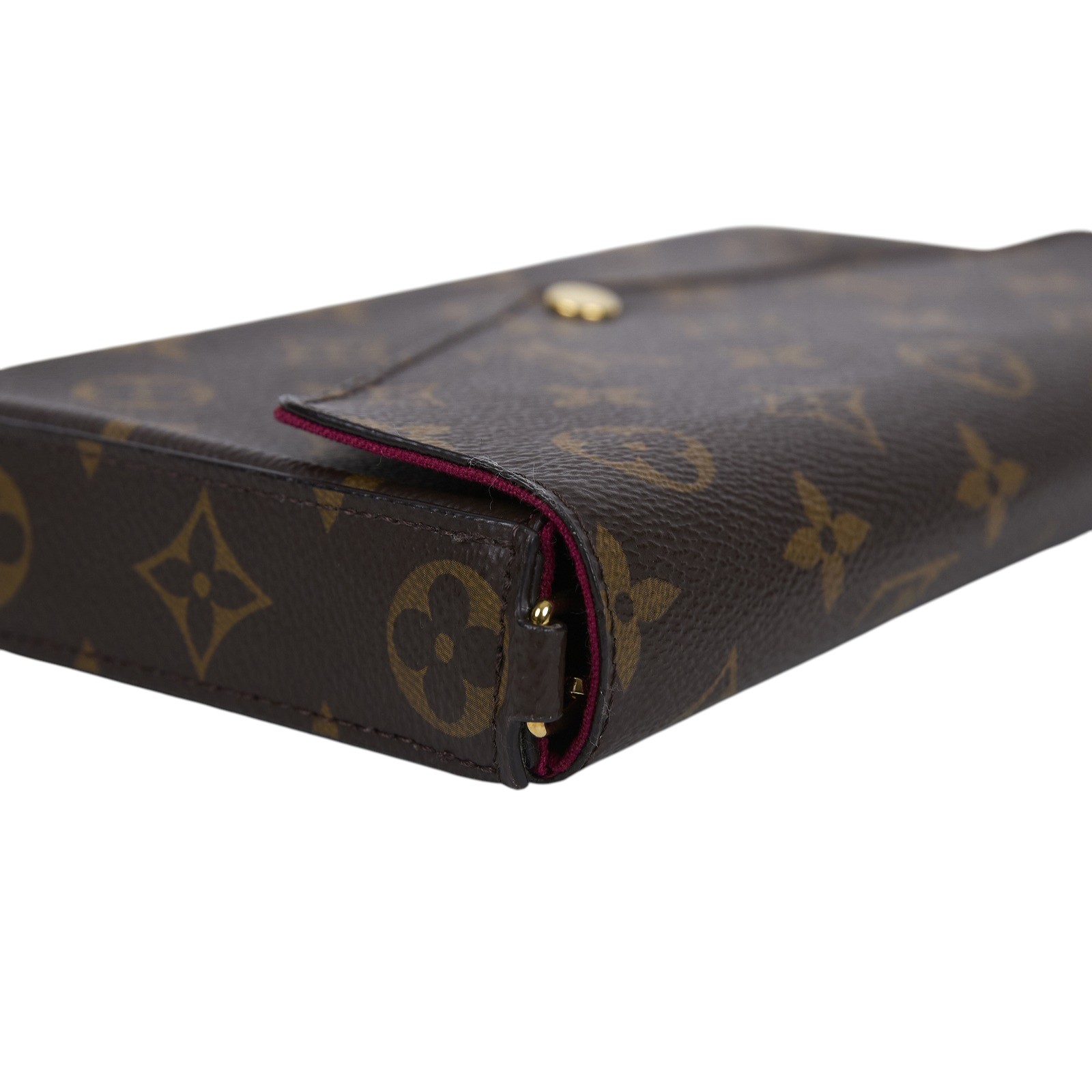 路易威登 LOUIS VUITTON Pochette Félicie 三合一鏈條包 紫紅色 M61276  原廠盒子/防塵袋/內袋2