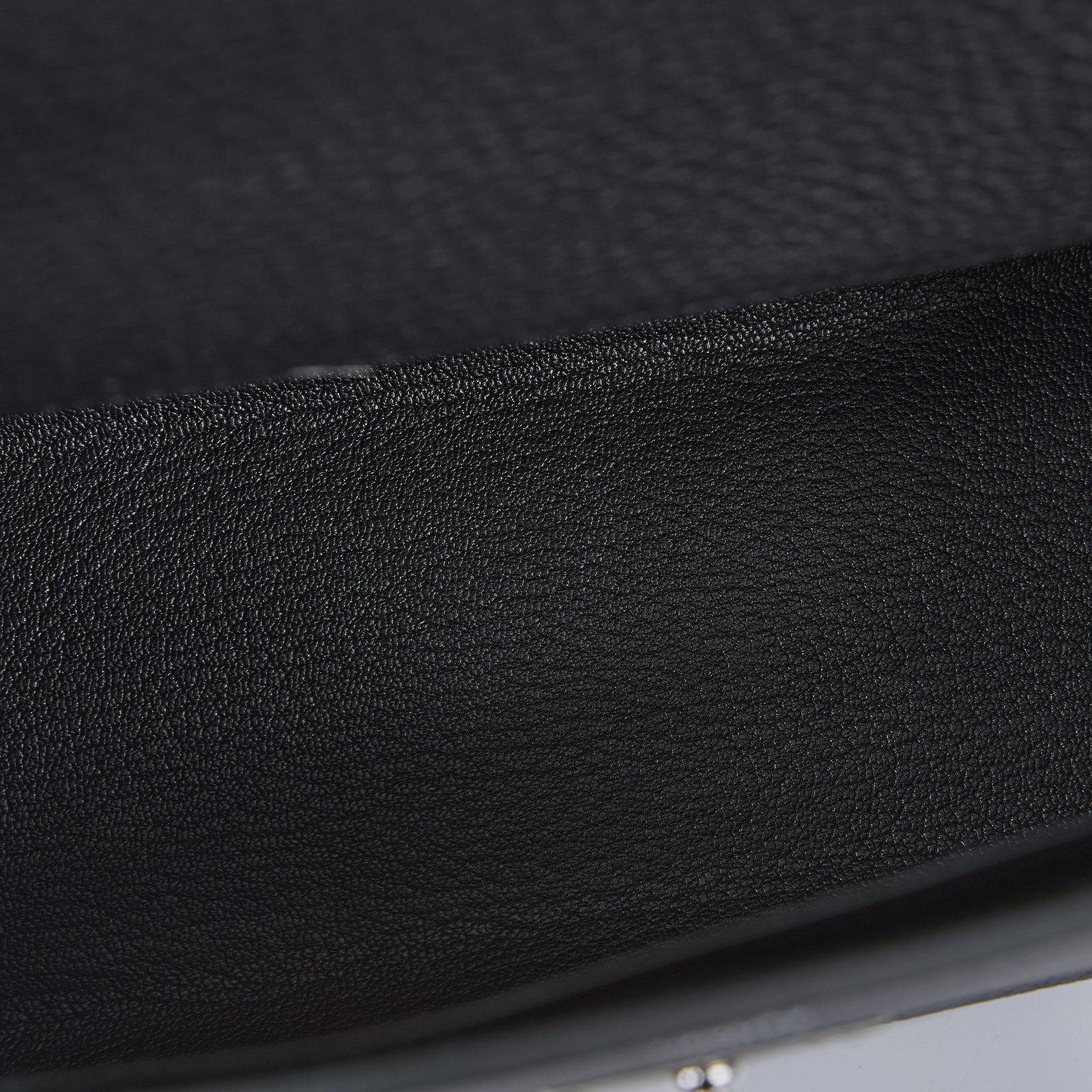 愛馬仕 Hermes Kelly Bag 凱莉包 Messenger PM 手提包 黑色 銀扣 H085671CK89 /K刻  原廠盒子/防塵袋/購買證明影本