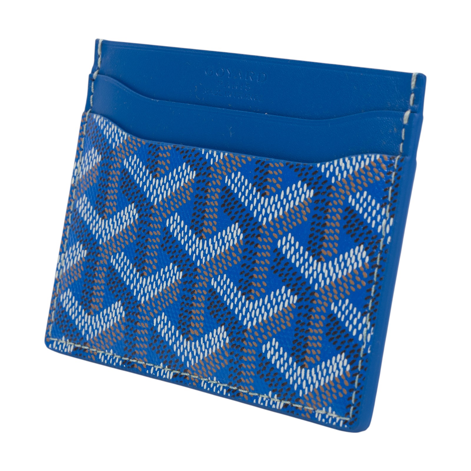 高雅德 GOYARD Saint-Sulpice Card Wallet 卡夾 STSULPPMLTY 藍卡夾 原廠盒子