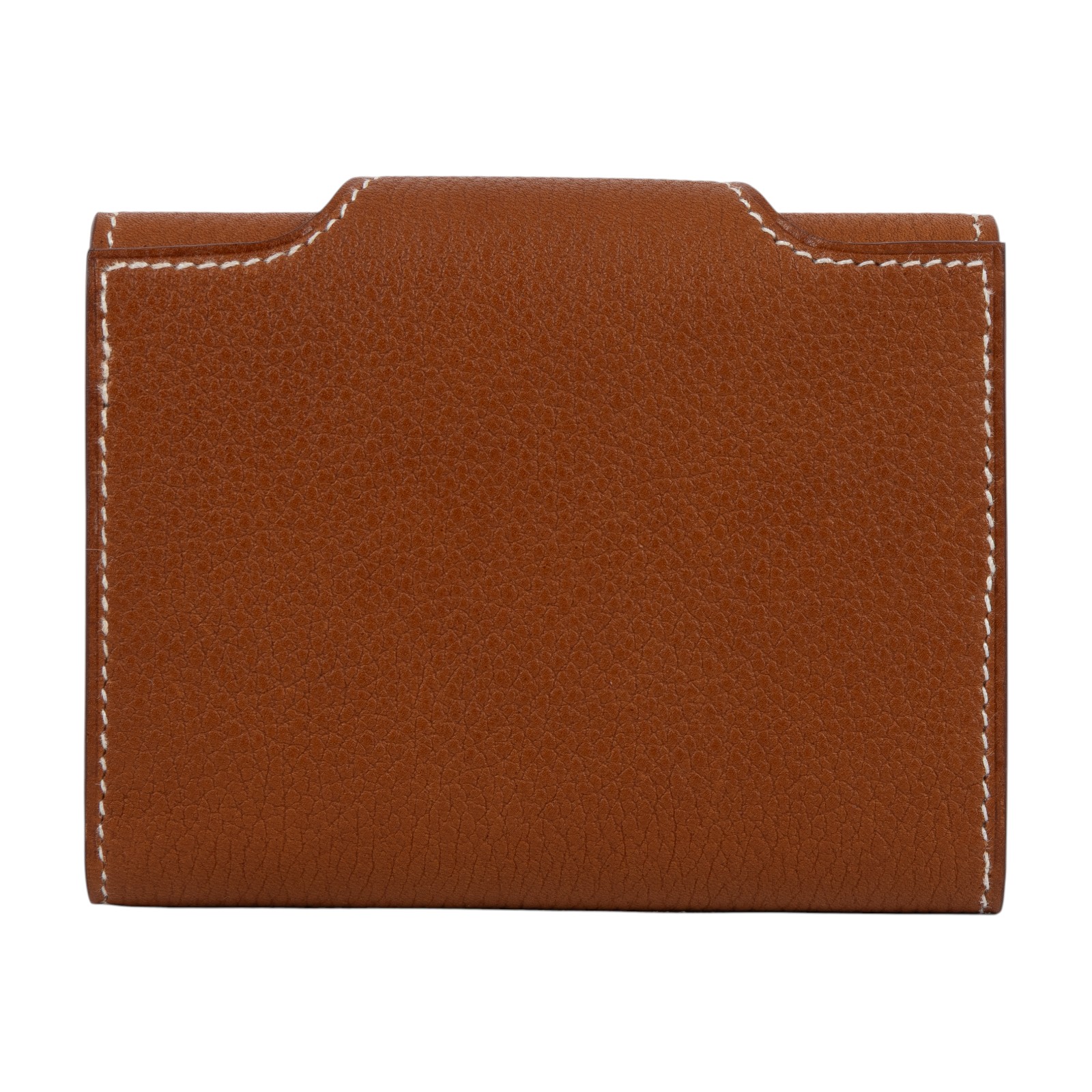 愛馬仕 Hermes Iliade 卡夾 淺黃褐色 銀色五金 H085324CK34 /W刻 Iliade卡夾 原廠盒子