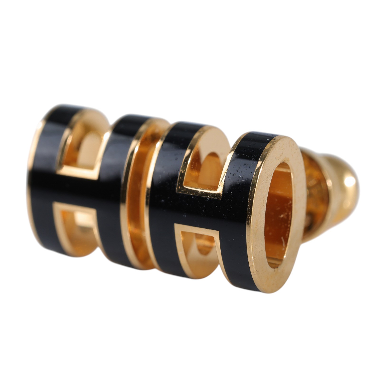 愛馬仕 Hermes Mini Pop H 耳釘 黑色 H608002Fv03 /GD1202 黑MINI POP H耳環 原廠盒子/防塵袋