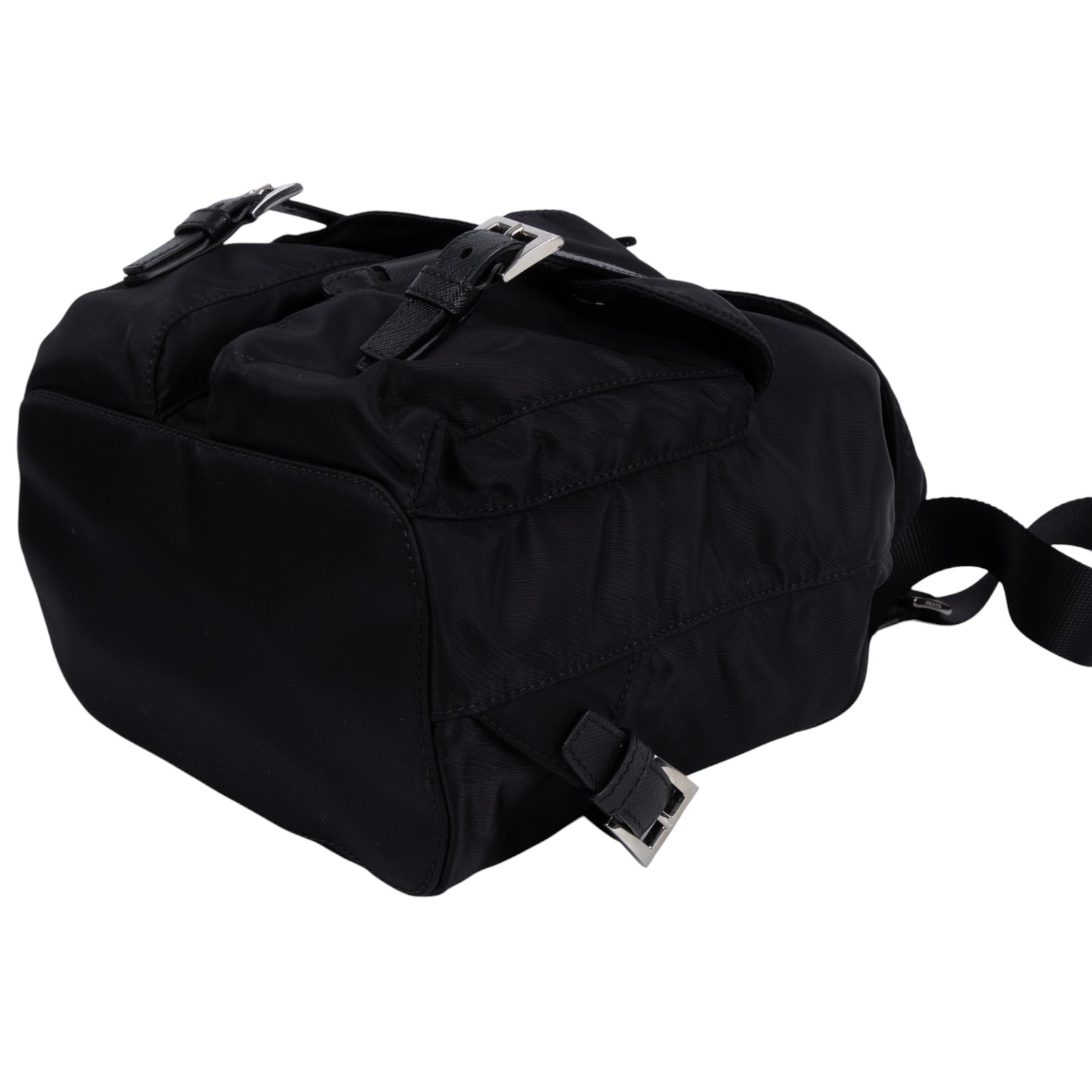 普拉達 PRADA Re-Nylon 背囊 小型 1BZ677_RV44 黑尼龍RE-NYLON後背包 小 防塵袋