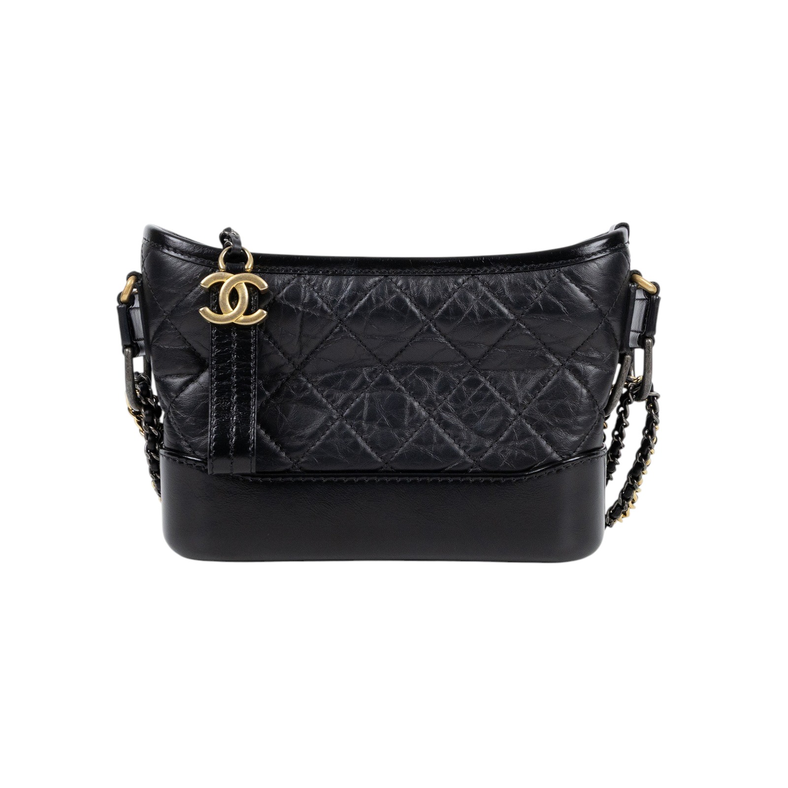 香奈兒 CHANEL 流浪包 小型 A91810 25開黑流浪包 小號 原廠盒子/防塵袋