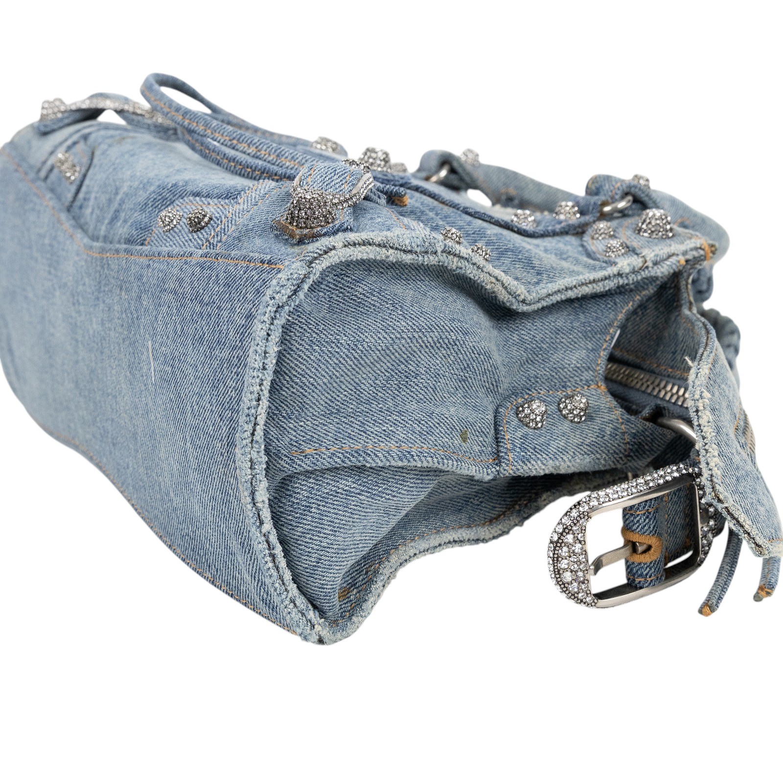 巴黎世家 BALENCIAGA Neo Cagole 機車包 7515232AANY 丹寧NEO CAGOLE CITY 防塵袋/背帶