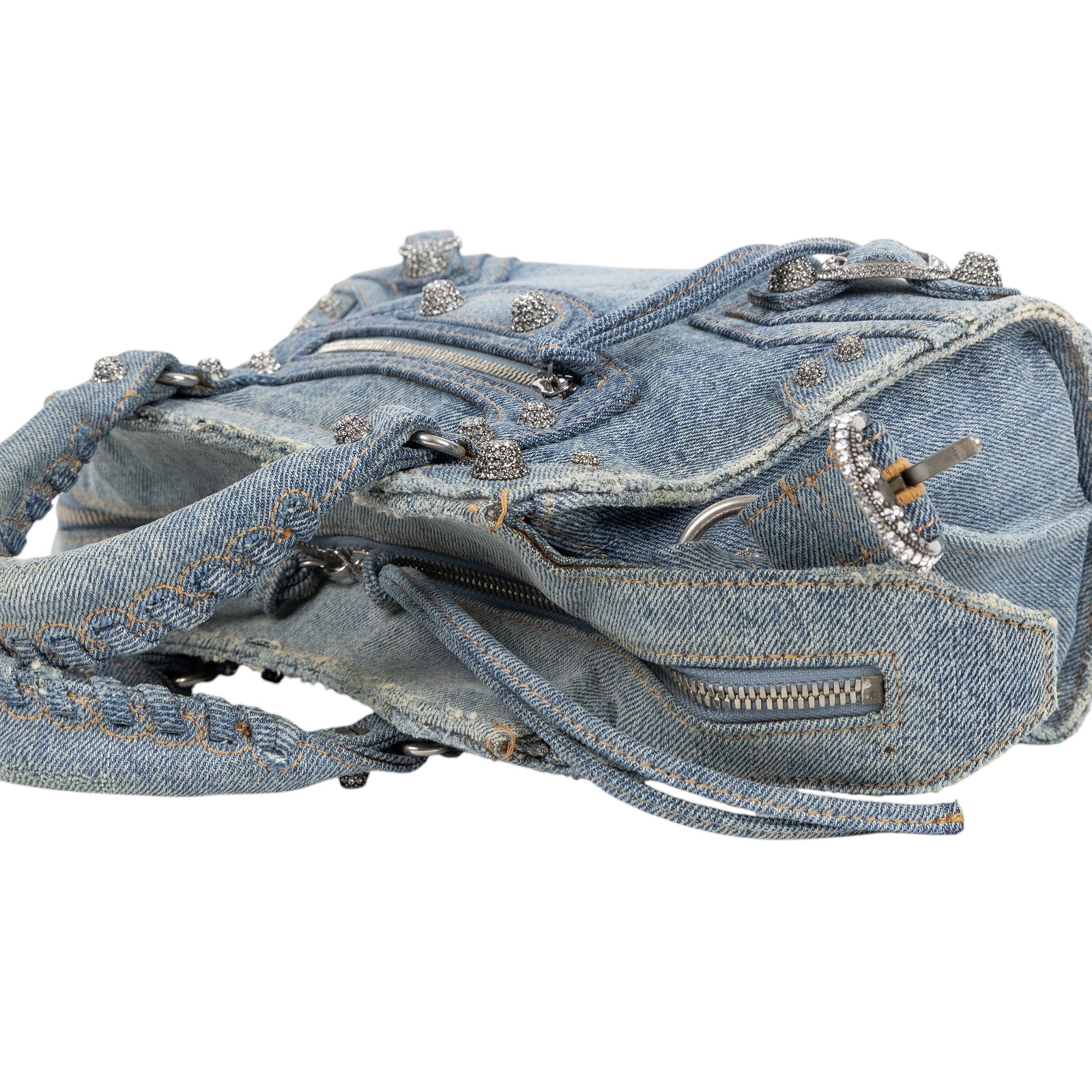 巴黎世家 BALENCIAGA Neo Cagole 機車包 7515232AANY 丹寧NEO CAGOLE CITY 防塵袋/背帶