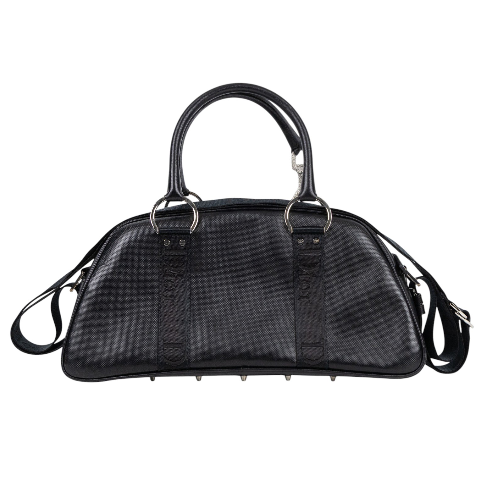 迪奧 CHRISTIAN DIOR 保齡球袋  黑保齡球包 防塵袋/保證卡/背帶