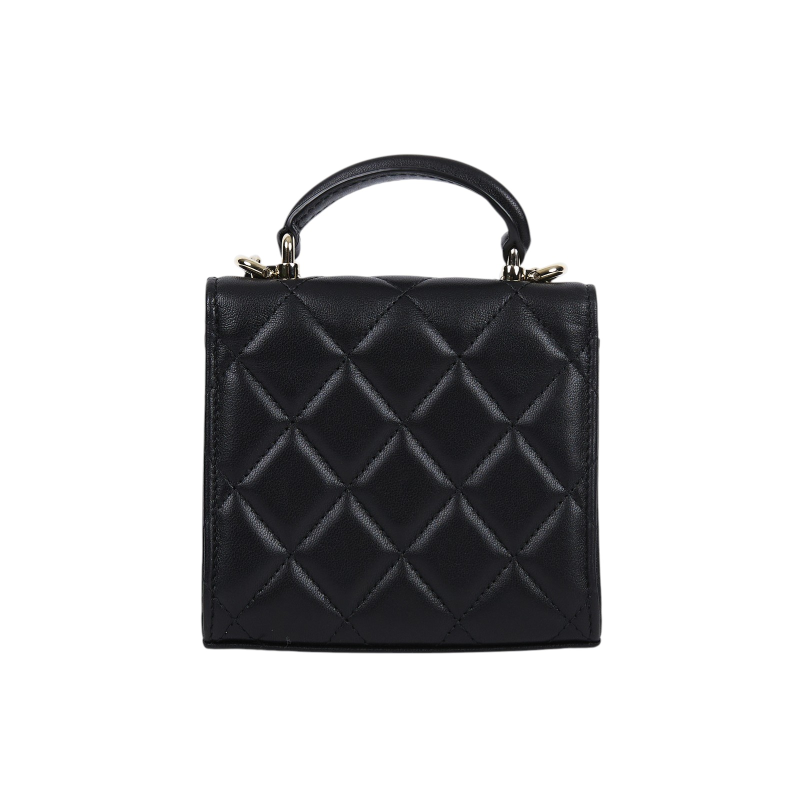 香奈兒 CHANEL CF 口蓋包 手提包 斜背包 肩背包 AP2682 B06660 晶片款 黑羊迷你鍊包 防塵袋