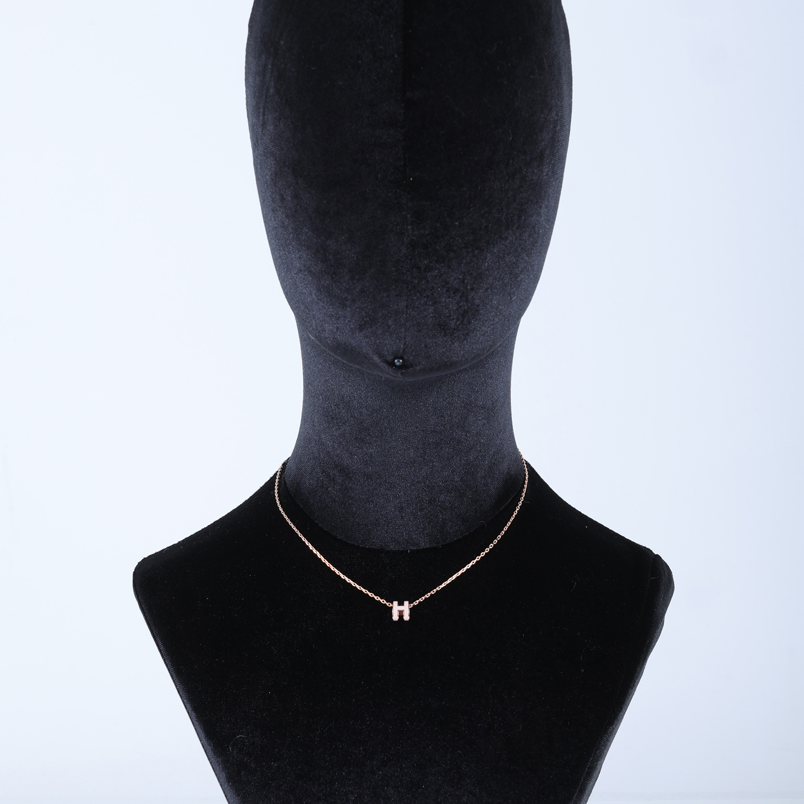 愛馬仕 Hermes Mini Pop H 墜飾  糖衣粉 H147992FO85 GD1213 玫金色/粉POP H MINI項鍊 原廠盒子/防塵袋