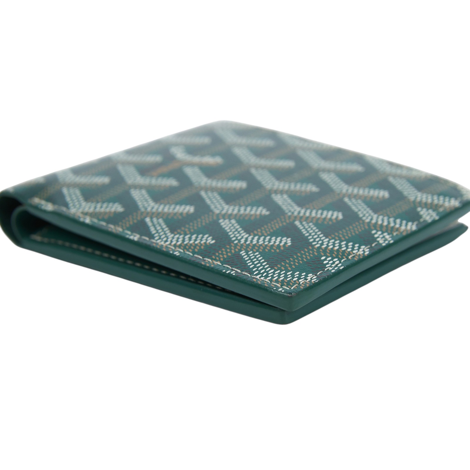 高雅德 GOYARD Victoire Wallet 錢包 短夾 VICTO8PMLTY 綠二折短夾 原廠盒子